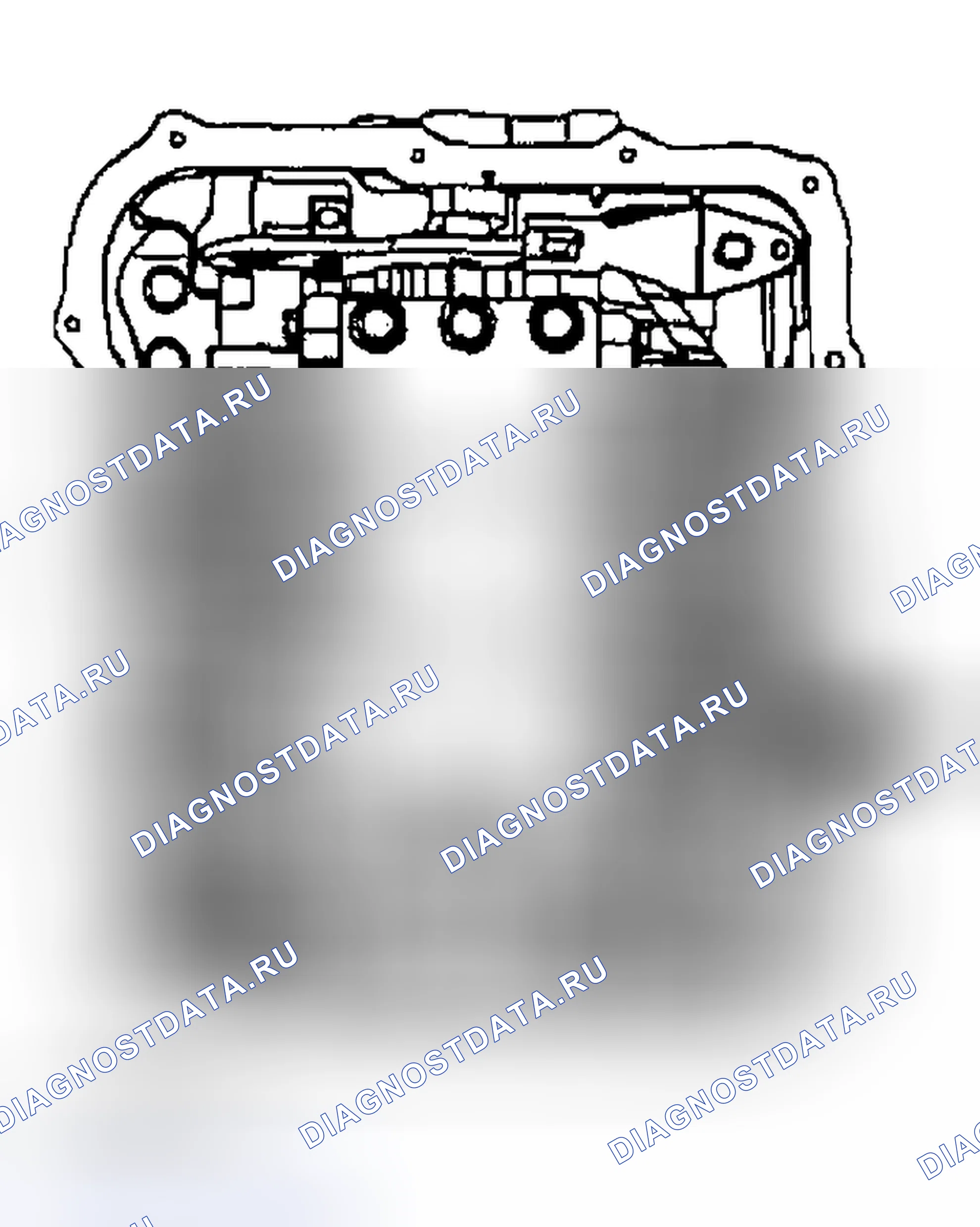 Рис. 1268: ДИАГНОСТИКА автоматической трансмиссии (акпп). Mazda MX-5 NA