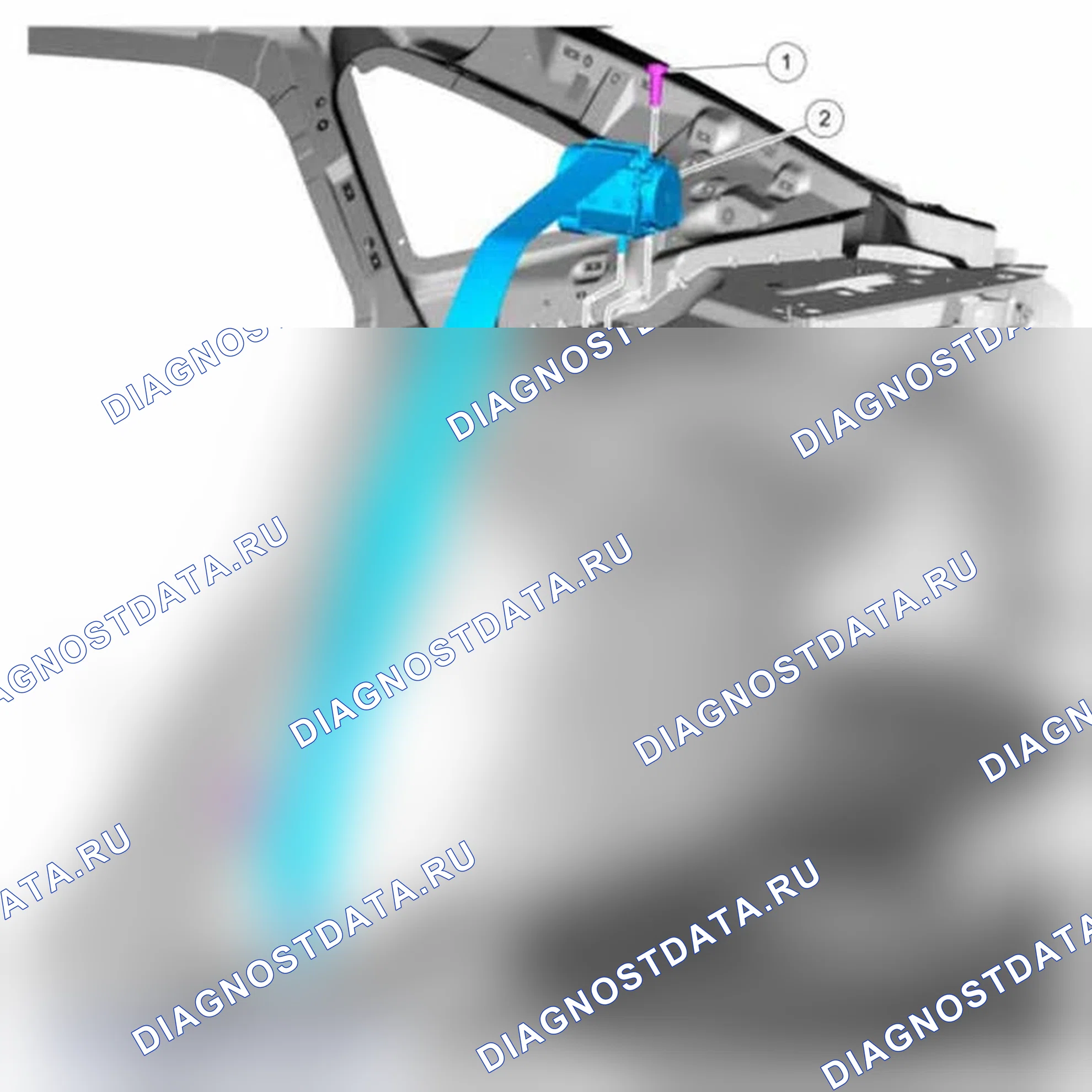Рис. 9: Демонтаж. Ford Focus III
