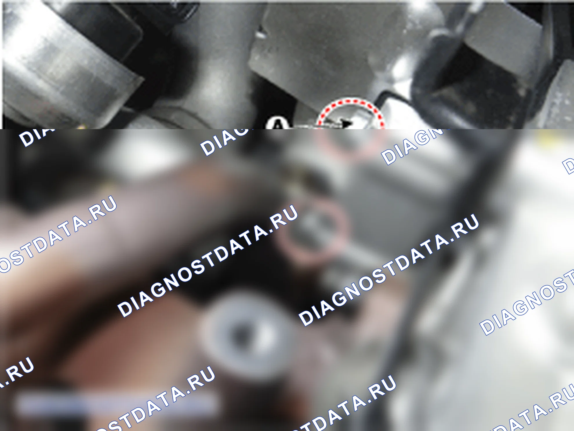 Снятие охладителя рециркуляции отработавших газов. Hyundai i20 GB