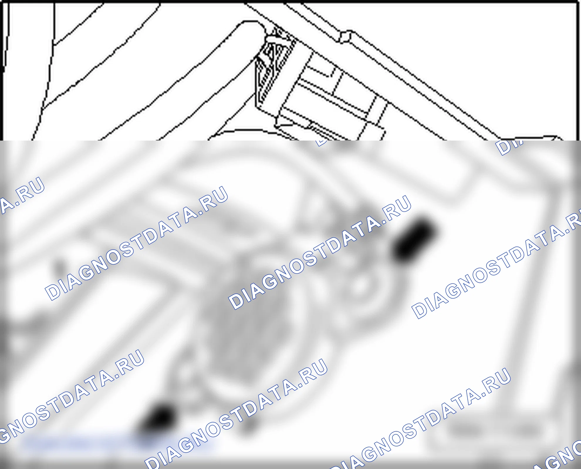 Ассистент парковки в просветы (АПП (PLA)). Volkswagen Touran I