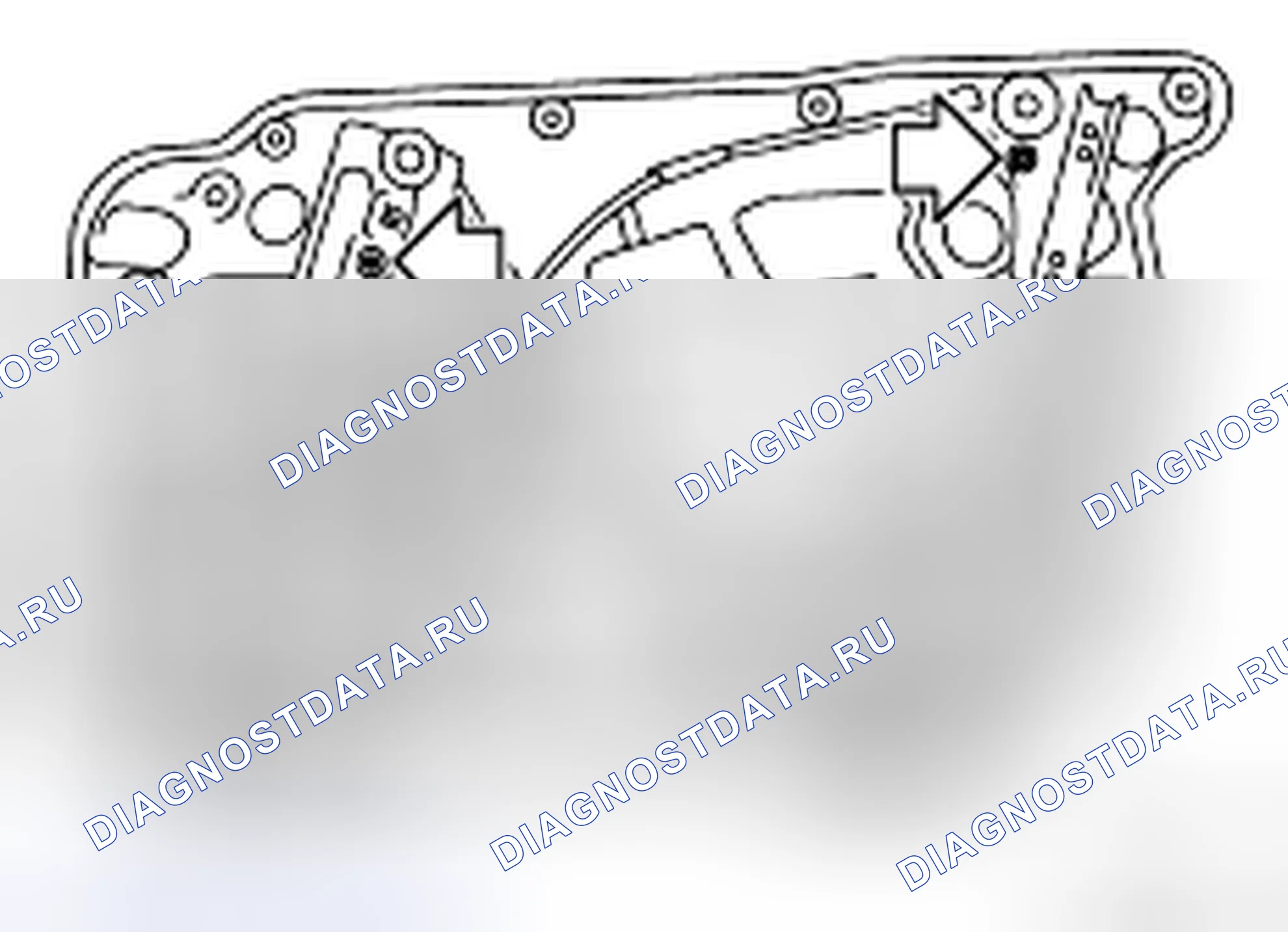 Рис. 67: Определение точек для нанесения смазки на тело. Nissan 350Z I рестайлинг