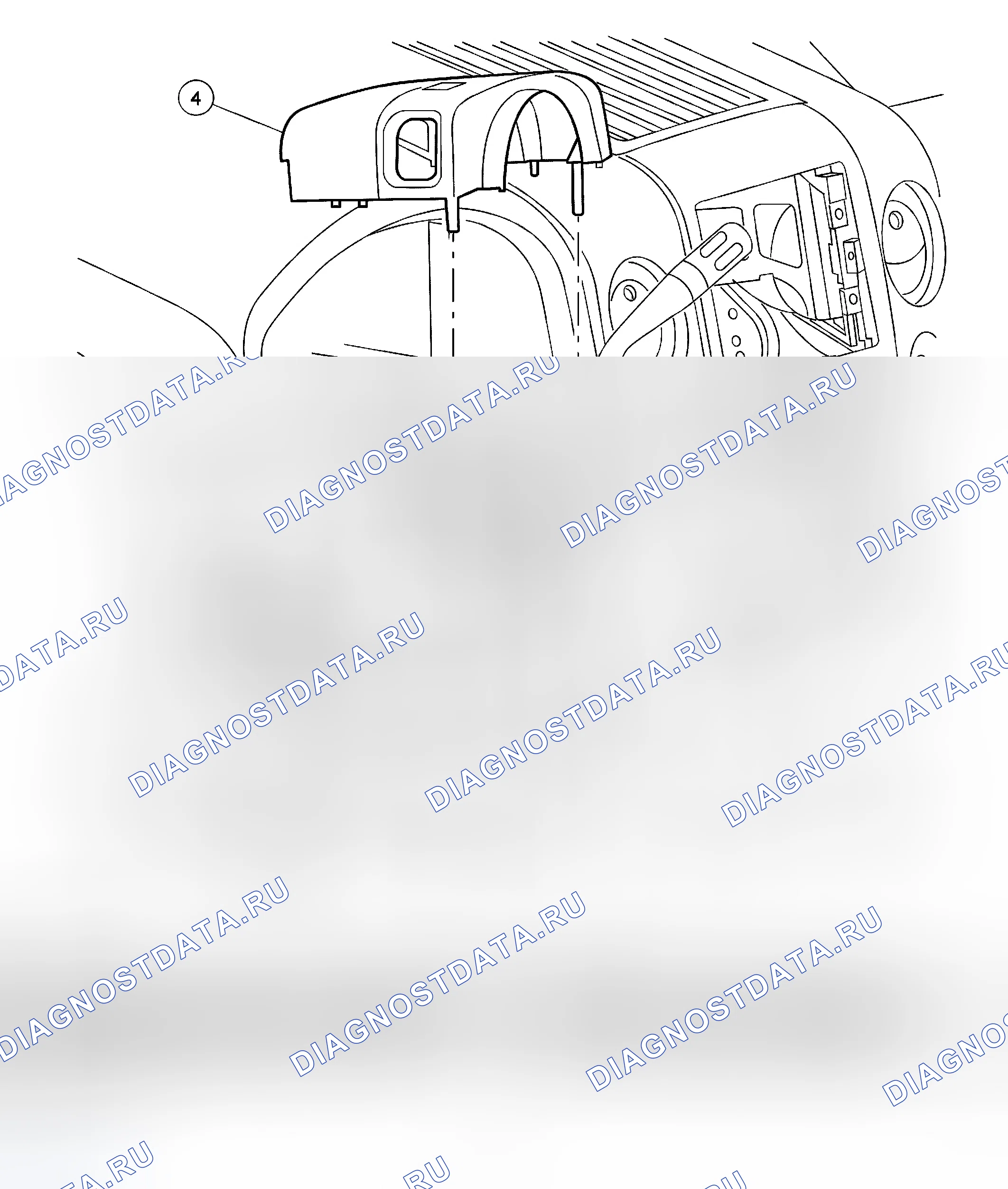 Рис. 18: Демонтаж и монтаж. Ford Pickup F350 Super Duty 
