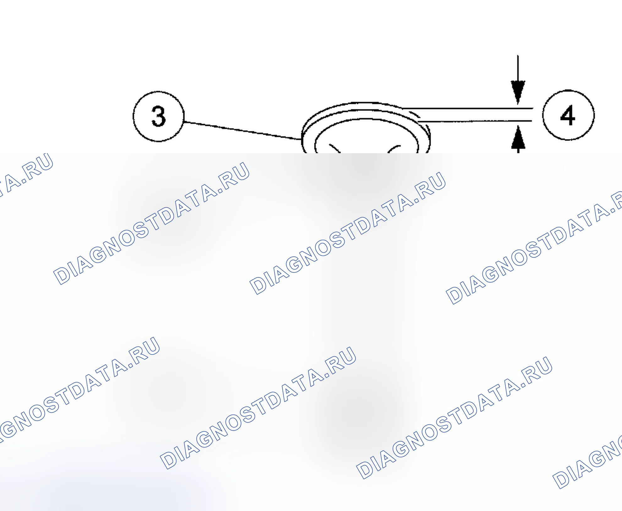Рис. 441: Проверка клапанов. Hyundai Matrix I