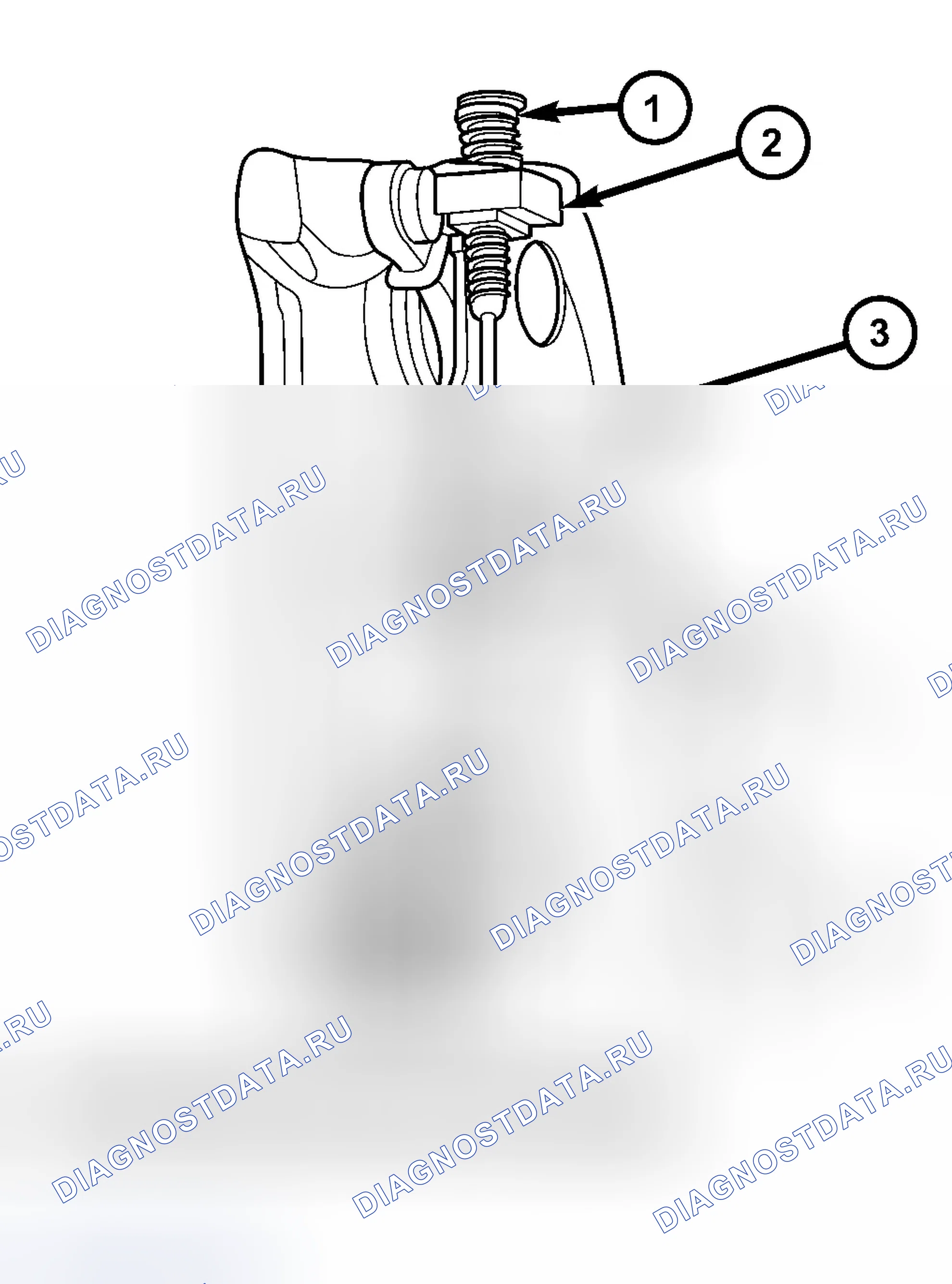 Рис. 25: РЕГУЛИРОВКА СИНХРОНИЗИРУЮЩЕГО КАБЕЛЯ. Dodge Grand Caravan IV