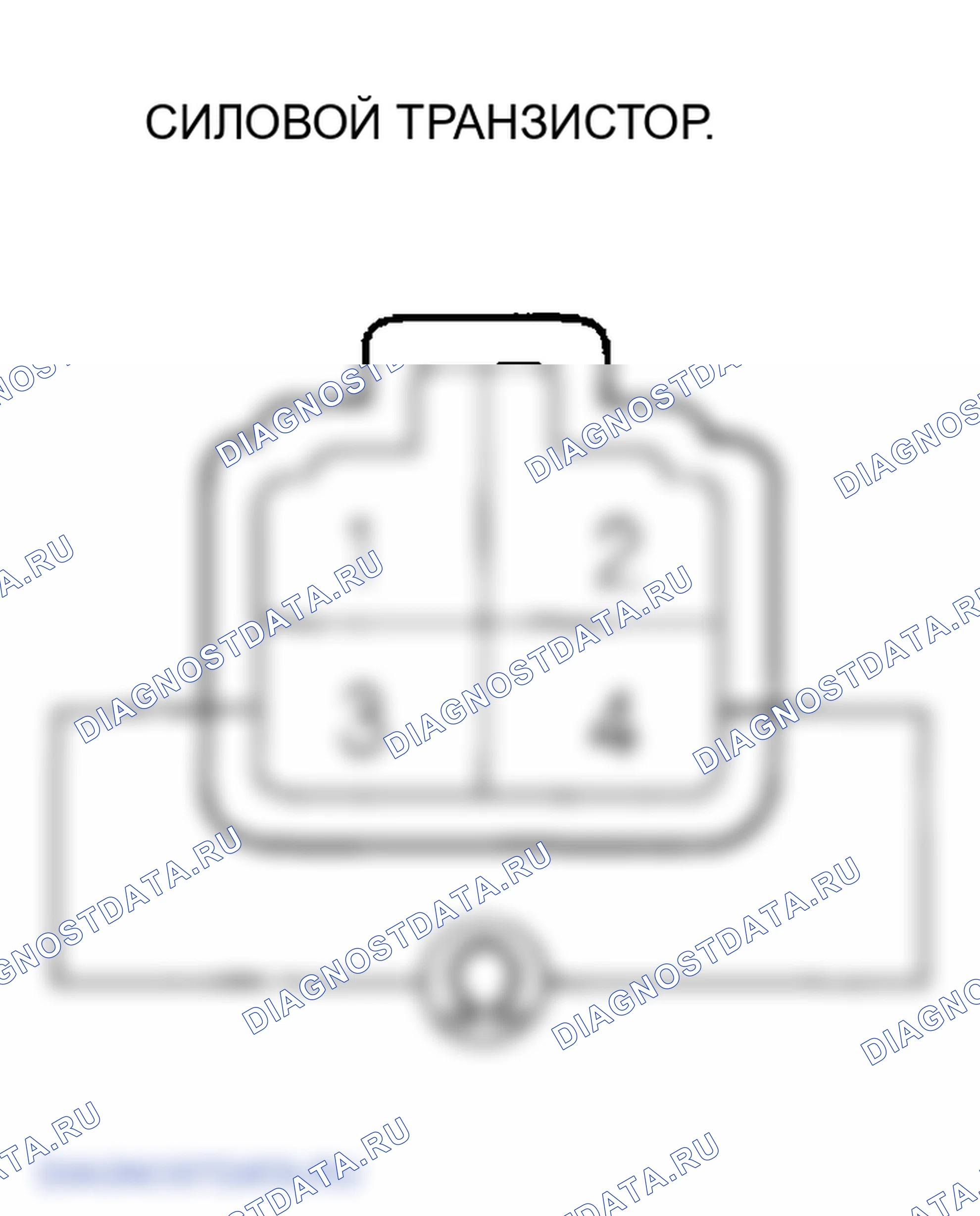 Рис. 41: Тест силовых транзисторов. Honda Odyssey III
