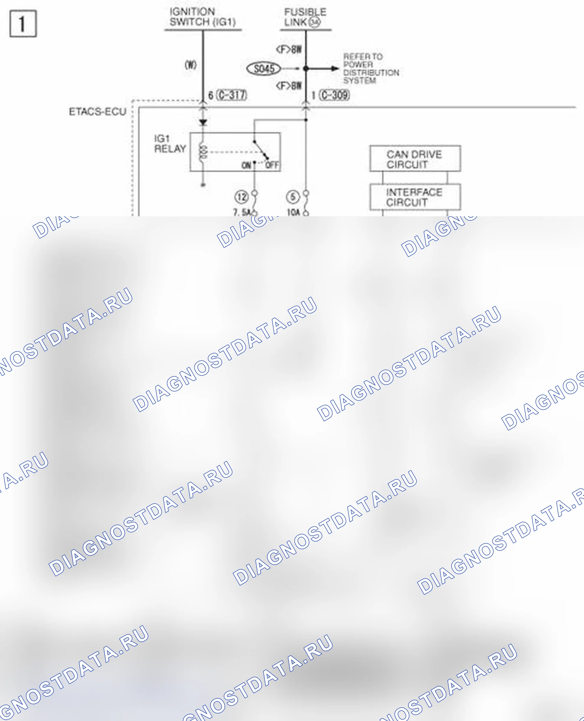 Рис. 101: СИСТЕМА ЗАРЯДКИ <TURBO>. Mitsubishi Lancer Ralliart X