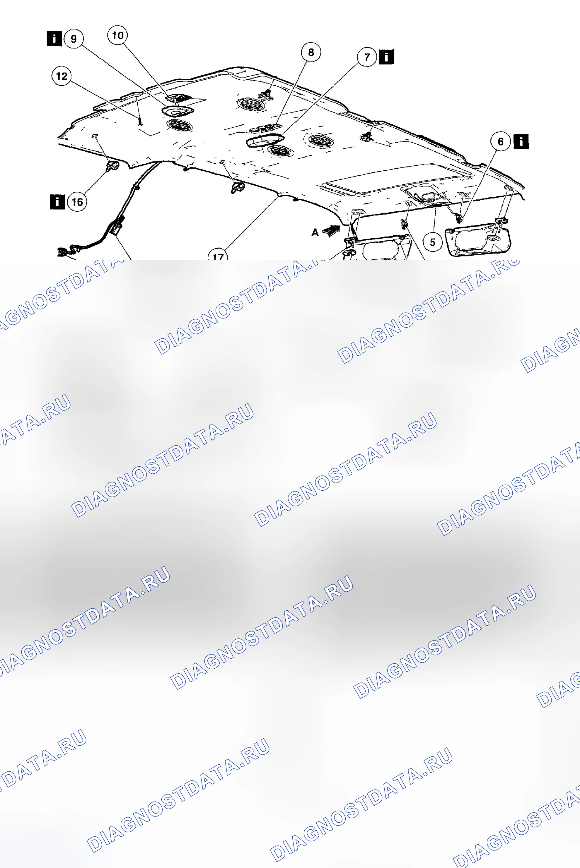 Рис. 299: Демонтаж и монтаж. Ford Explorer III