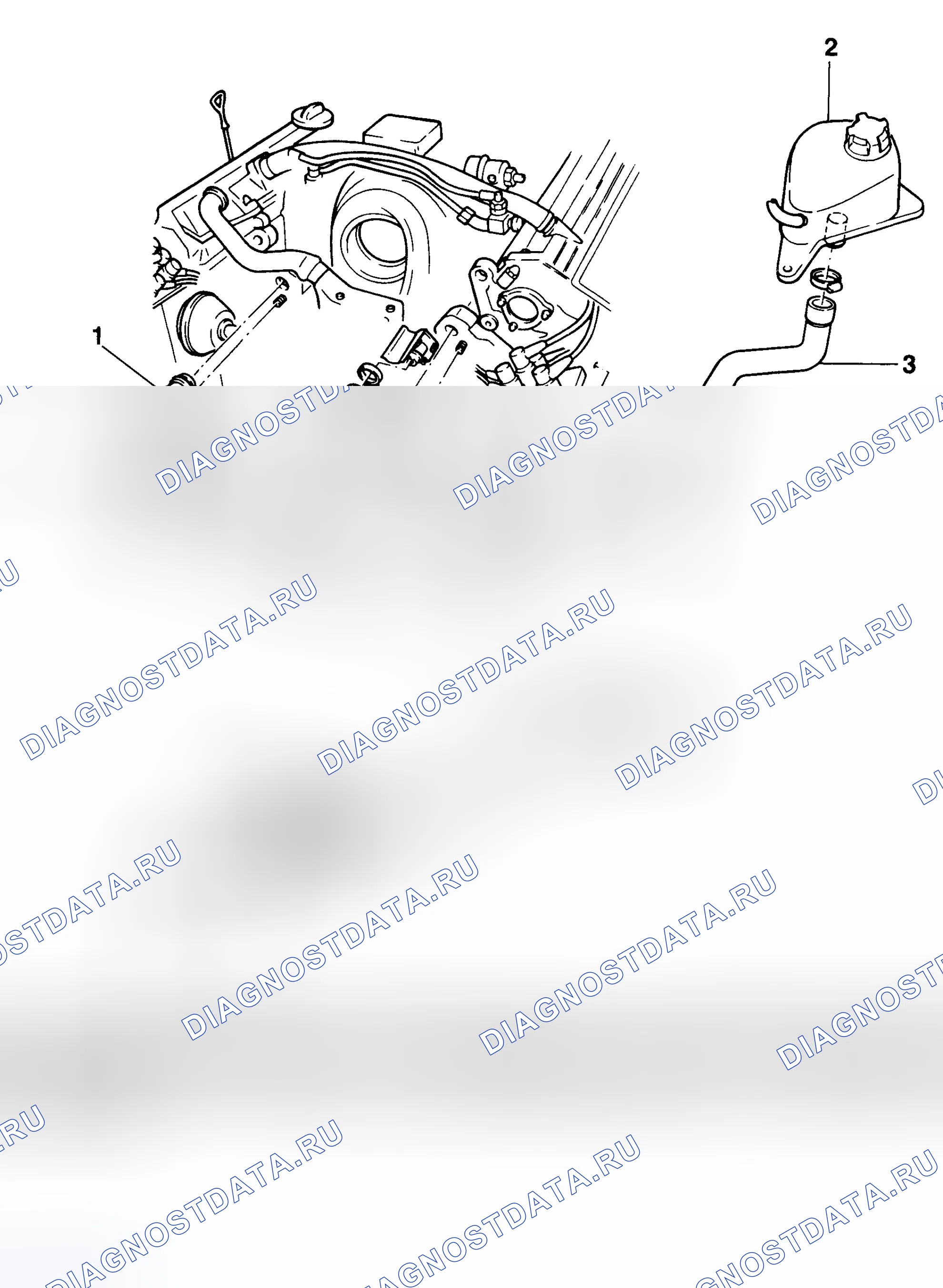 Рис. 7: Демонтаж и монтаж. Audi V8 4C