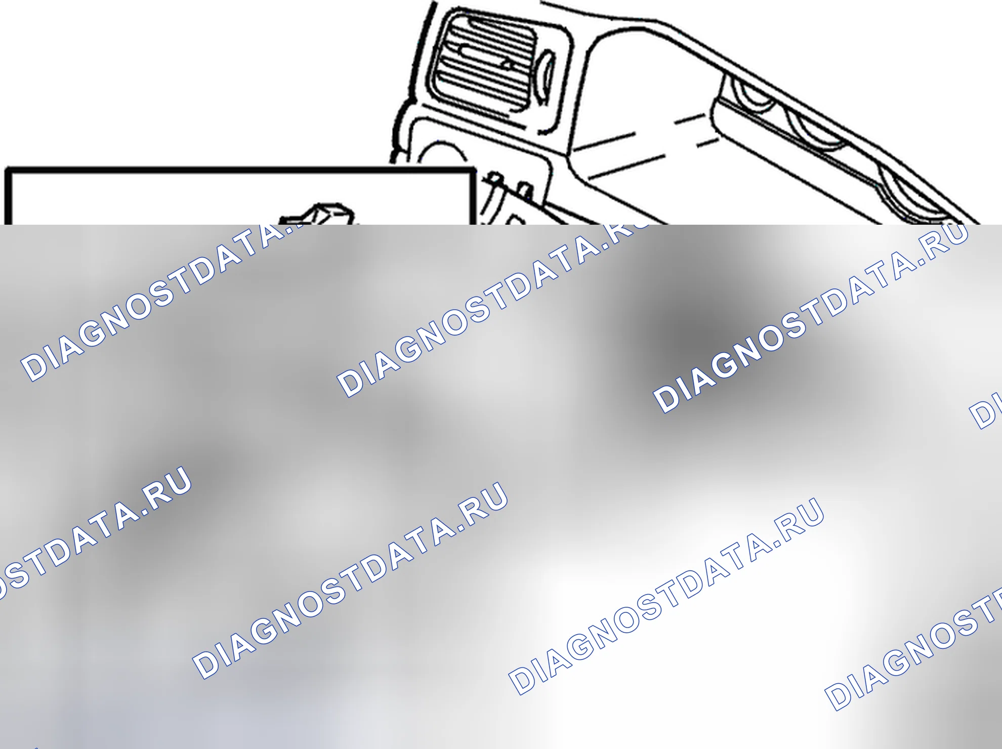 Рис. 86: Снятие контактной катушки и датчика угла поворота рулевого колеса. Volvo V70 II рестайлинг