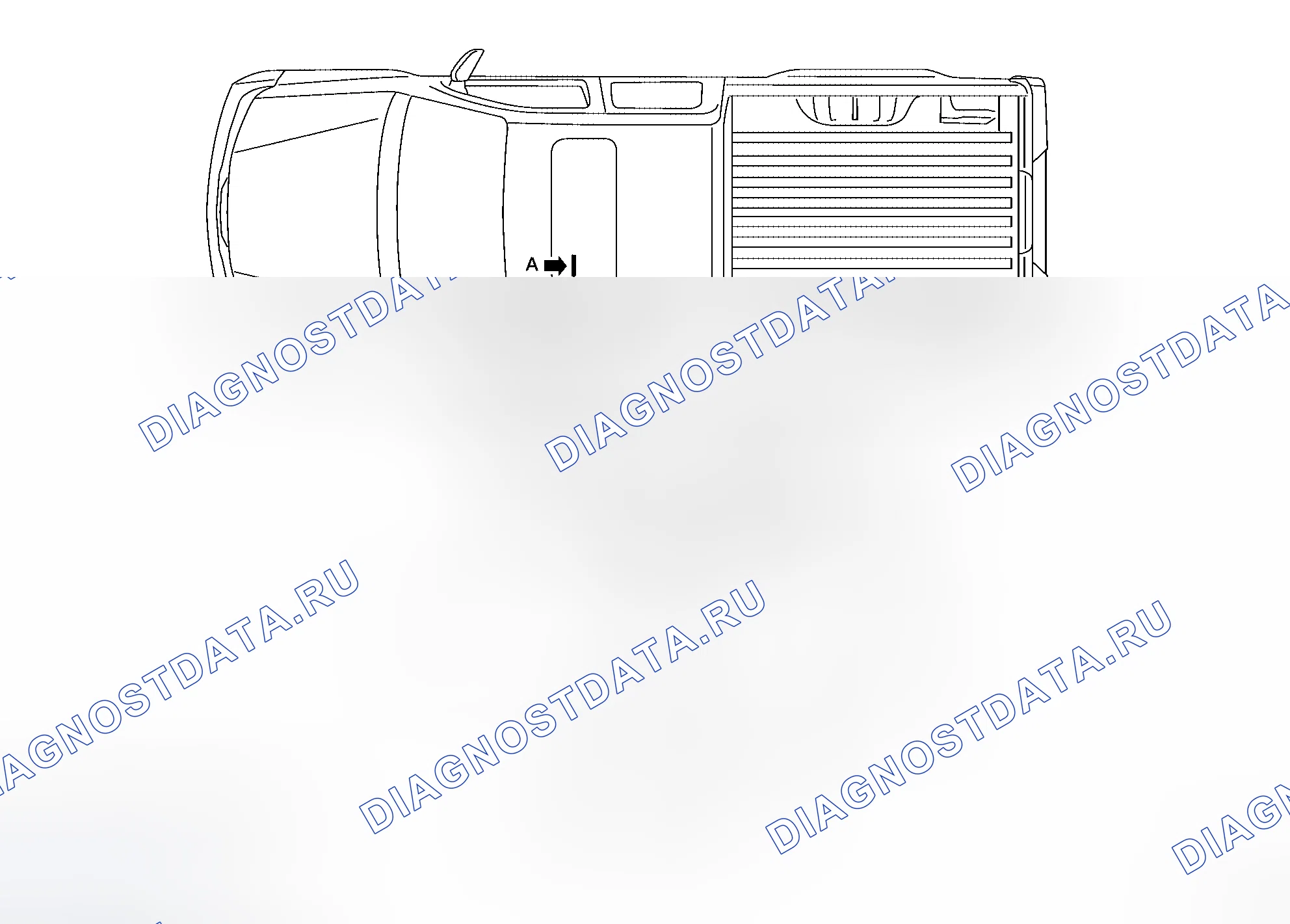 Рис. 37: Регулировка люка и складной верха кузова. Honda Odyssey I