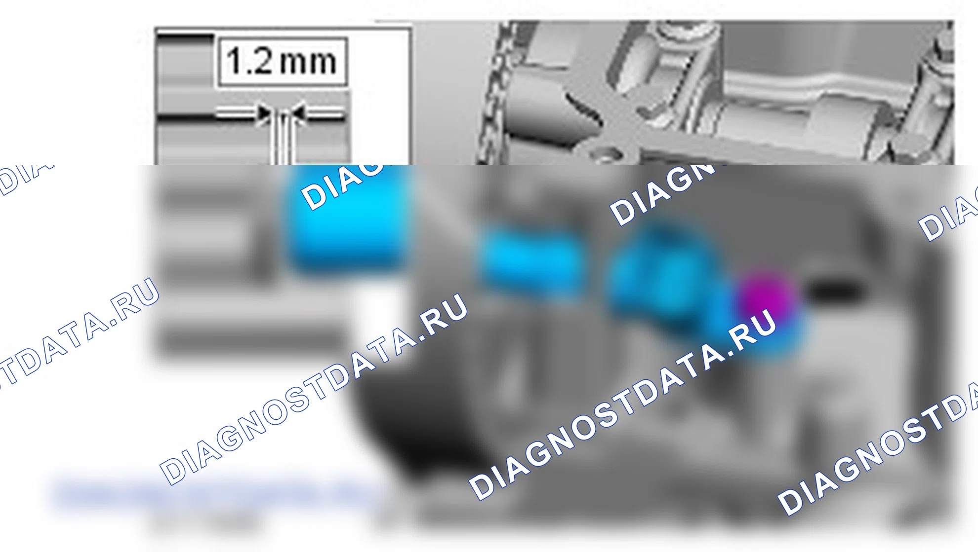Как снять и установить датчик положения распределительного вала (CMP). Ford B-MAX I
