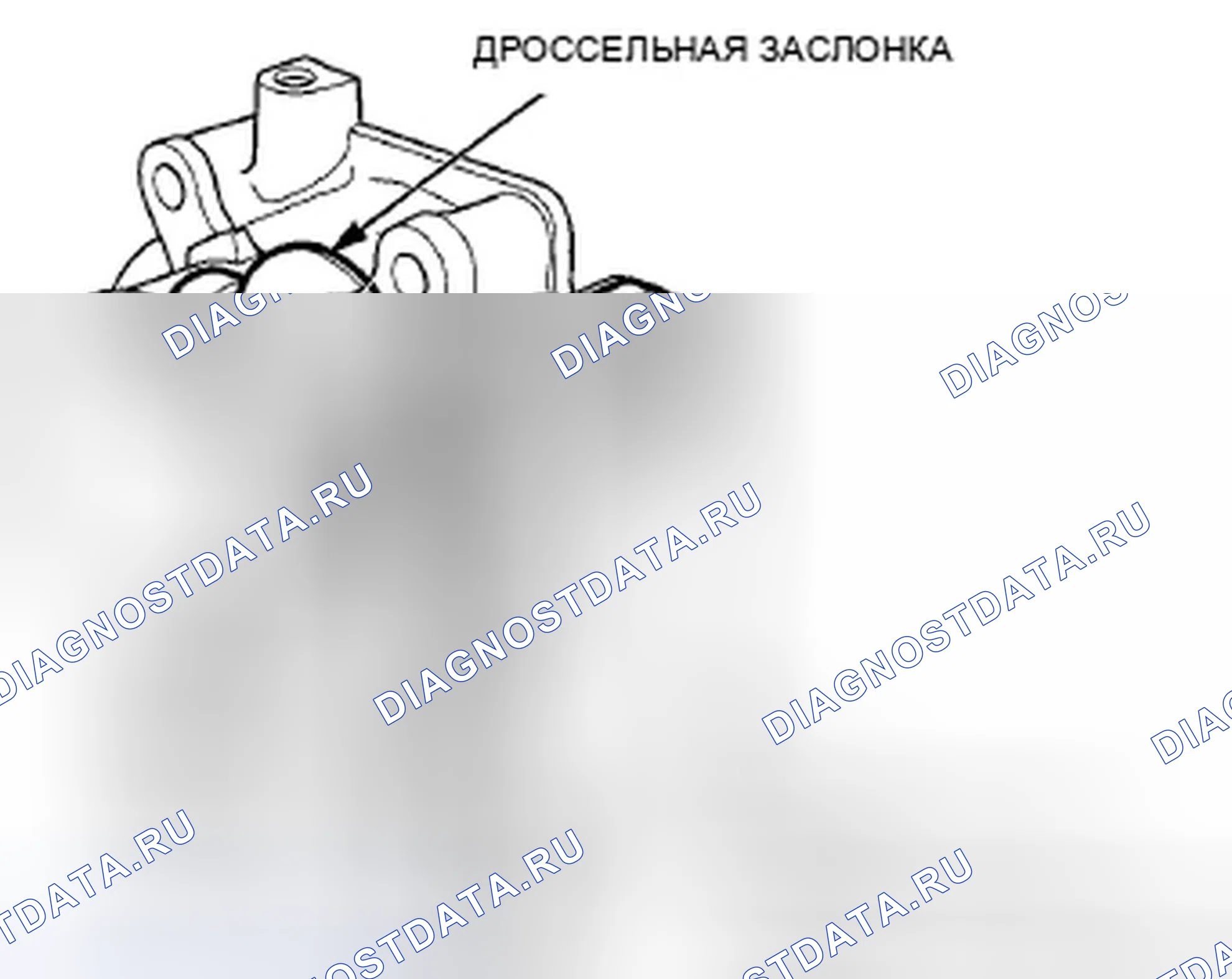 Рис. 341: Корпус дроссельной заслонки. Acura TSX II