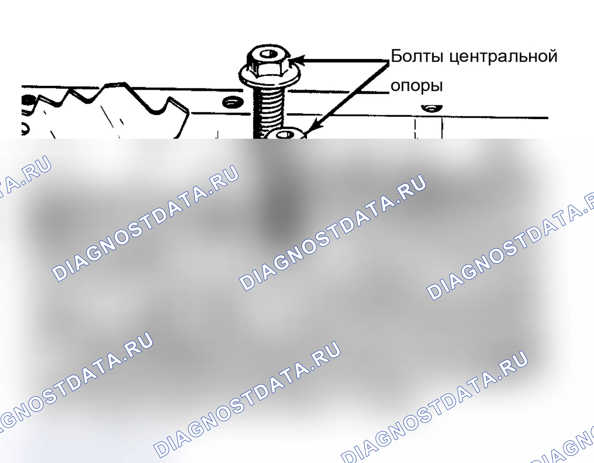 Рис. 61: Демонтаж компонентов. Buick Electra VI
