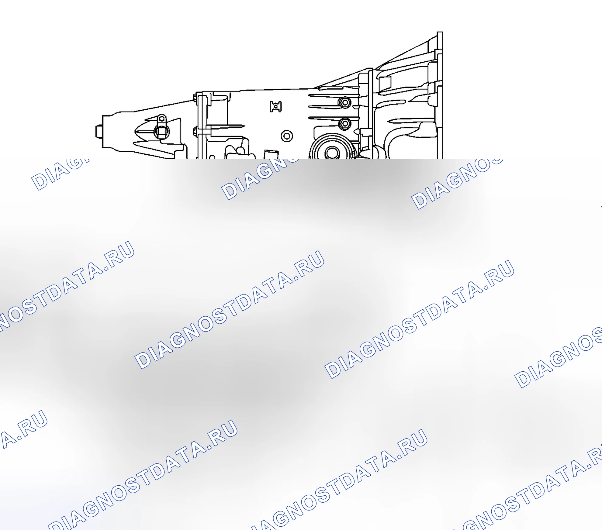 Рис. 97: Информация идентификации передачи. Hyundai XG I рестайлинг
