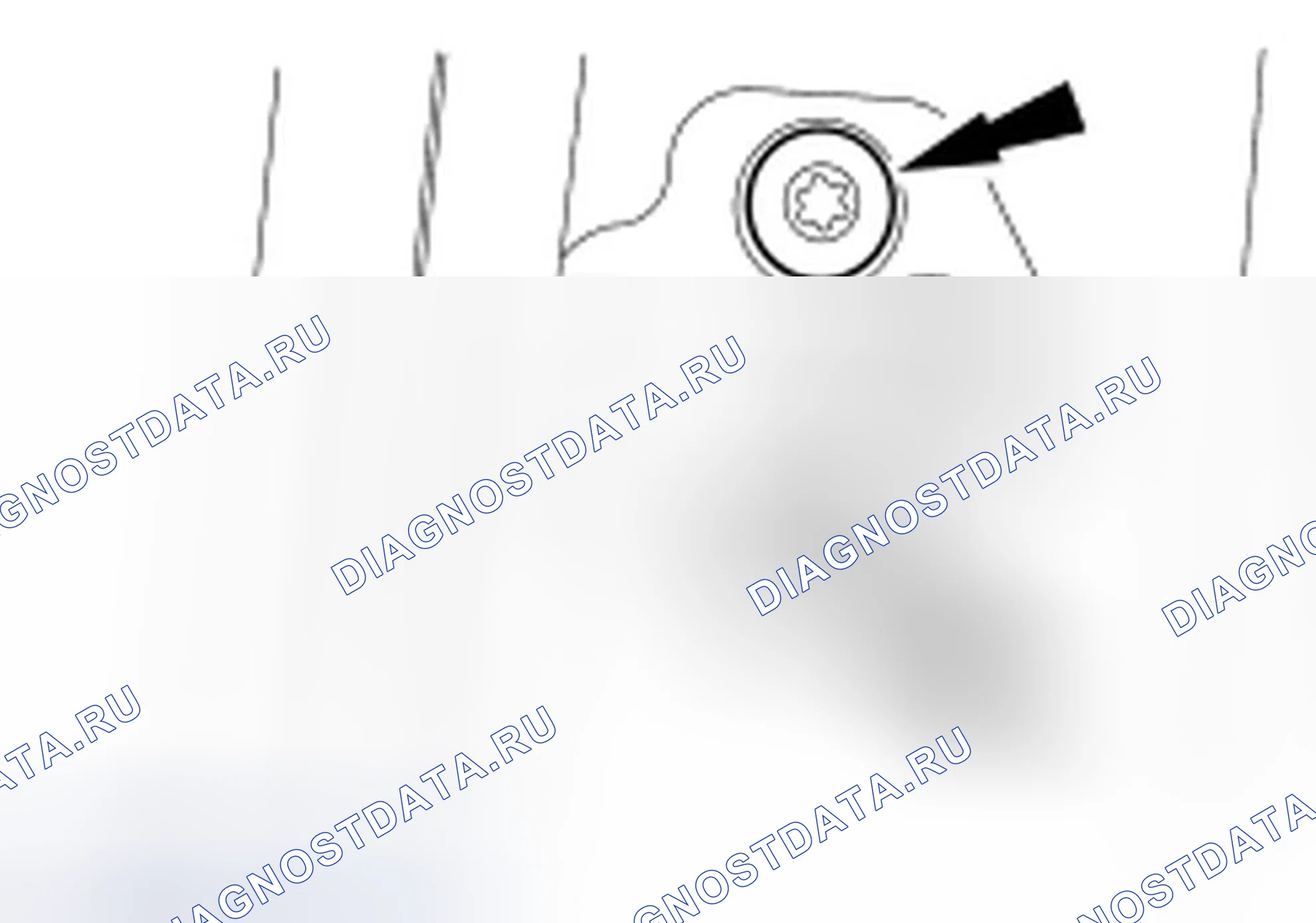 Рис. 42: Регулировка бойка. Ford Edge I рестайлинг