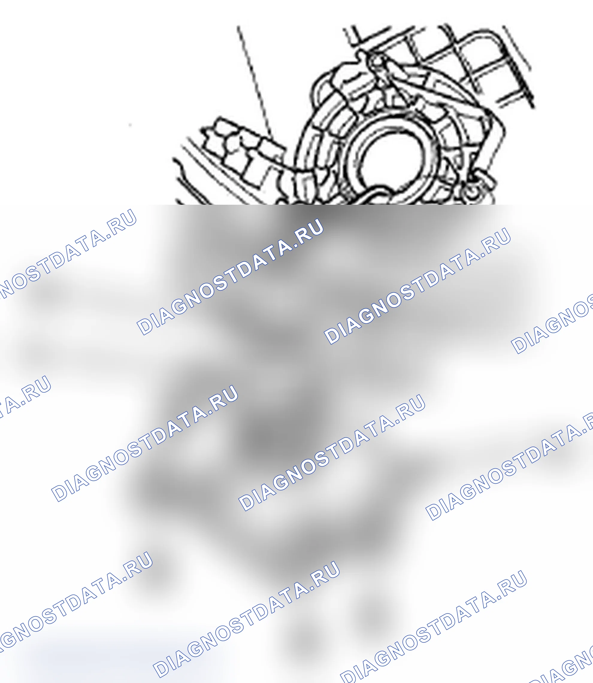 Рис. 36: Замена блока HID. Acura RDX I рестайлинг
