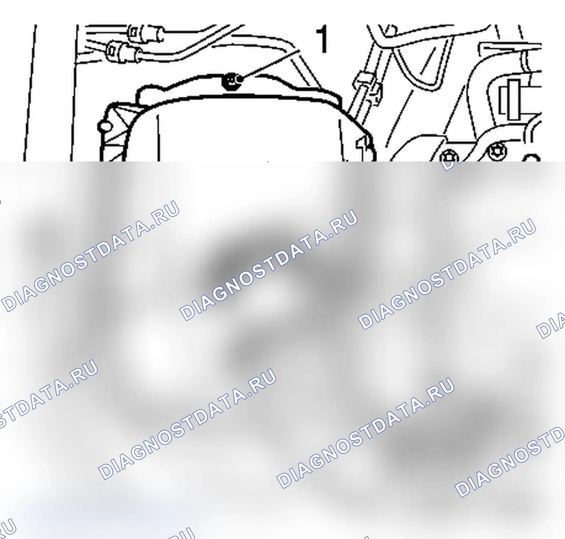 Демонтаж и установка корпуса воздушного фильтра. Opel Zafira B