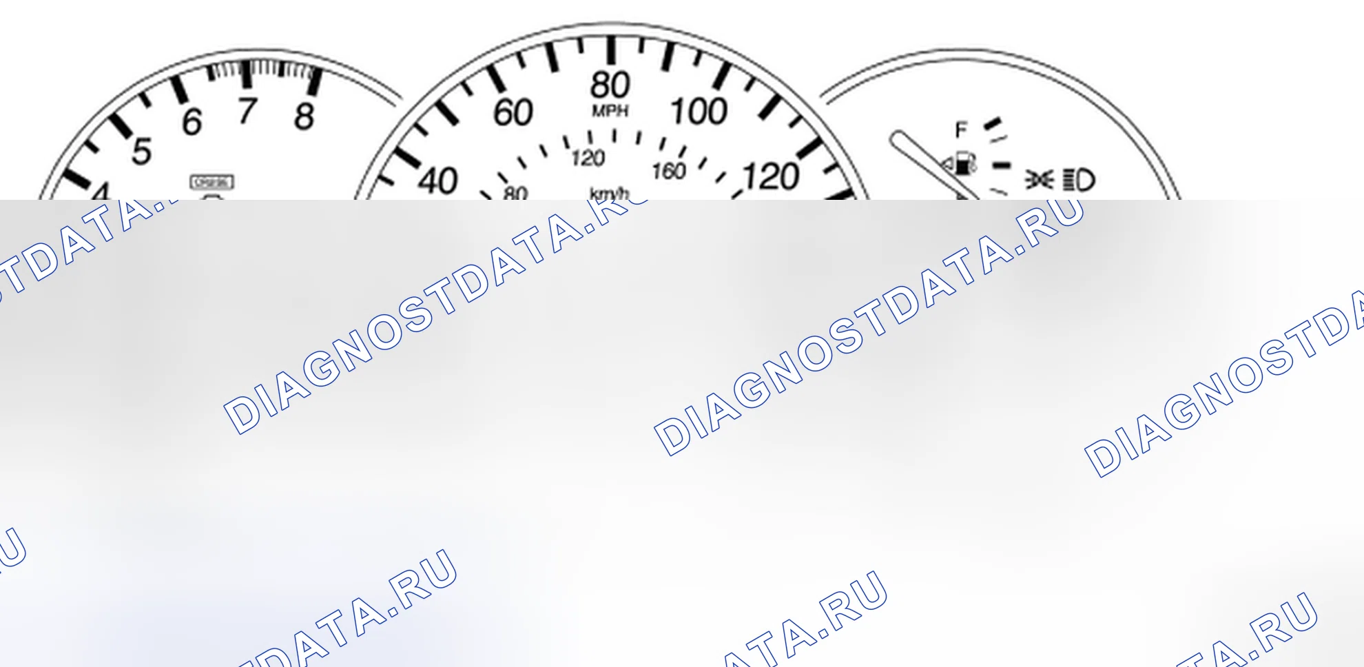 Рис. 117: РАСПОЛОЖЕНИЕ КОМБИНИРОВАННОГО ИЗМЕРИТЕЛЯ. Nissan Murano Z51 рестайлинг 2