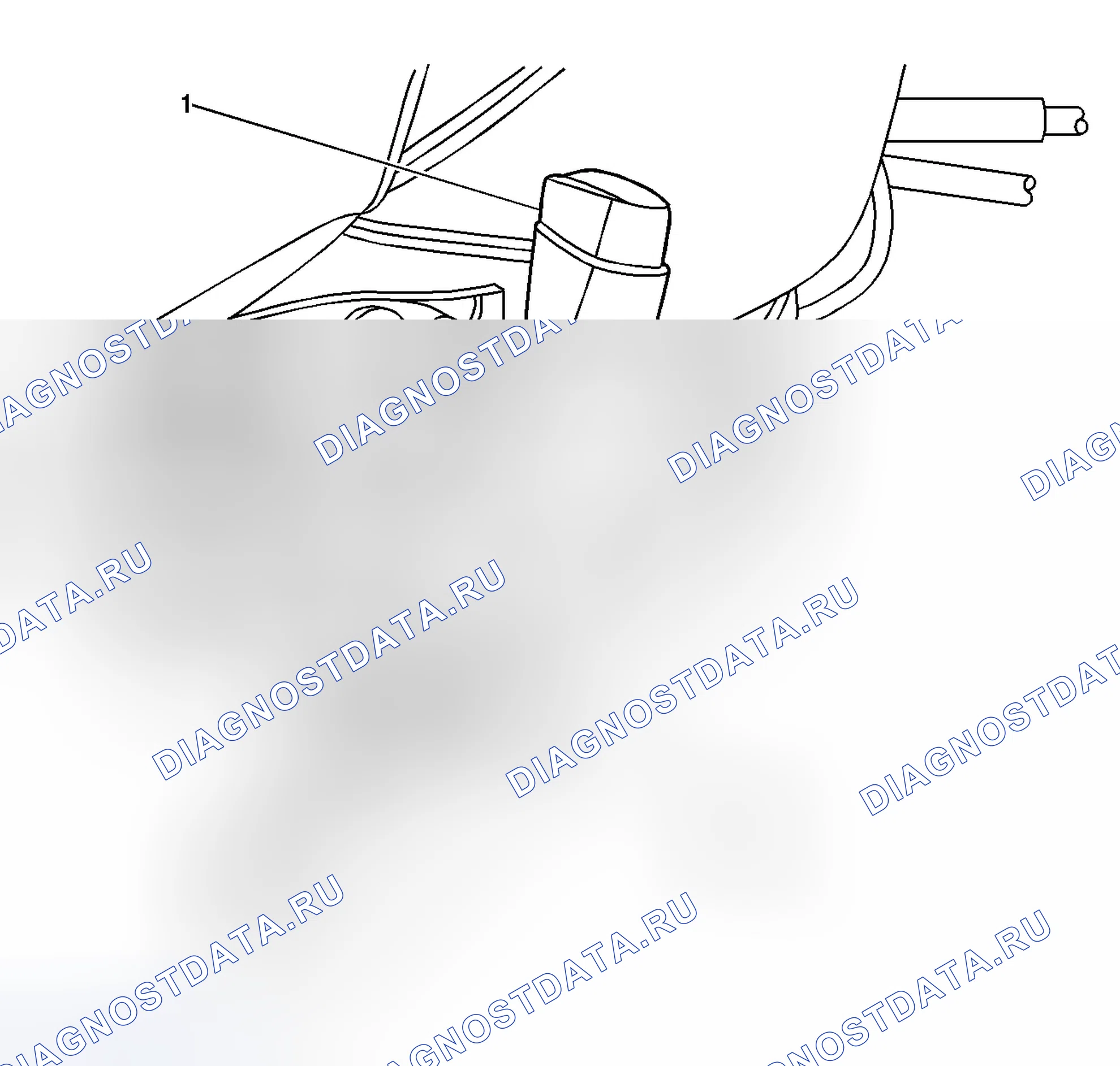 Рис. 2: Виды компонентов ремня безопасности. Buick Rendezvous I