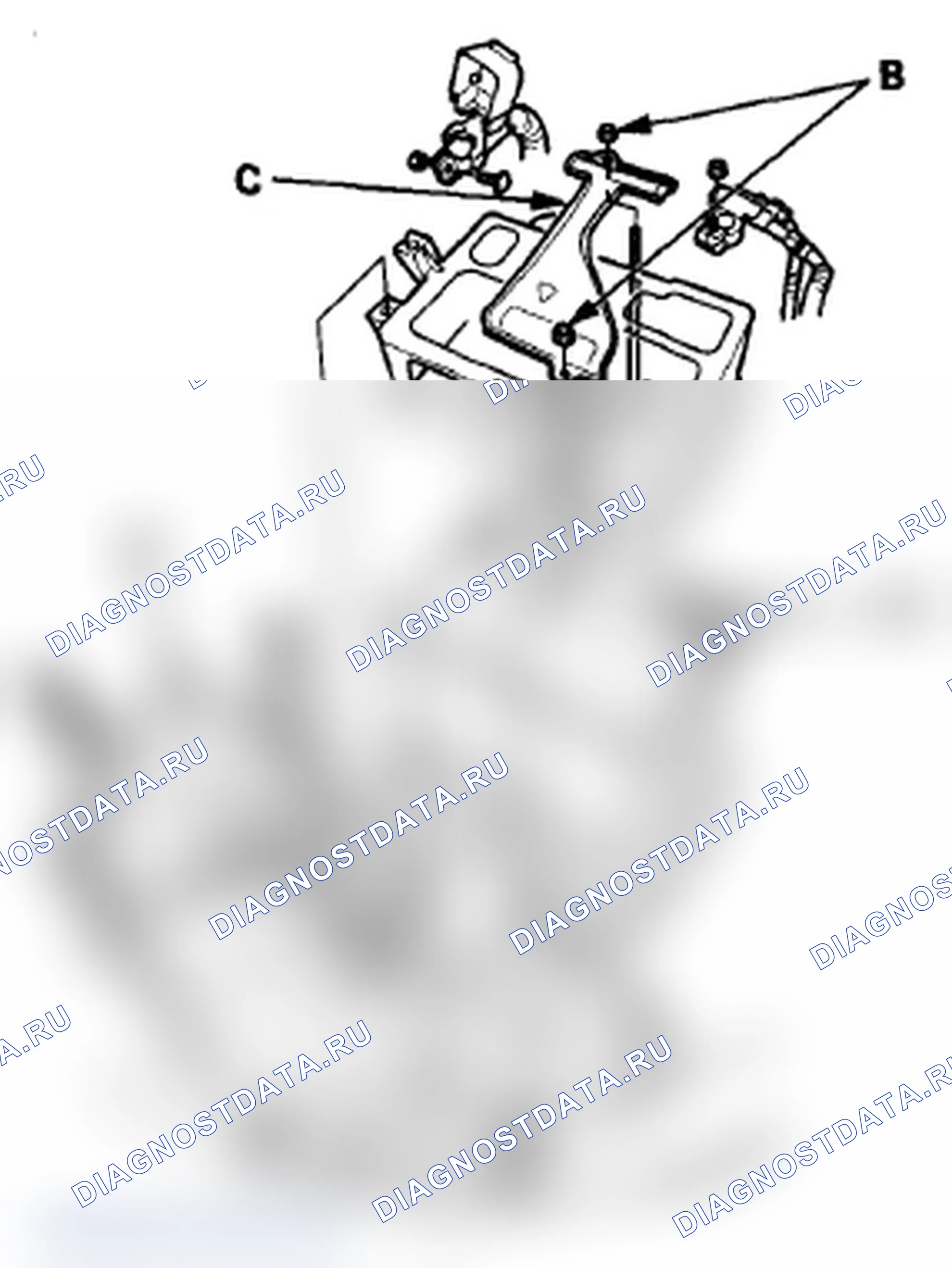 Рис. 54: Демонтаж. Acura TL IV рестайлинг