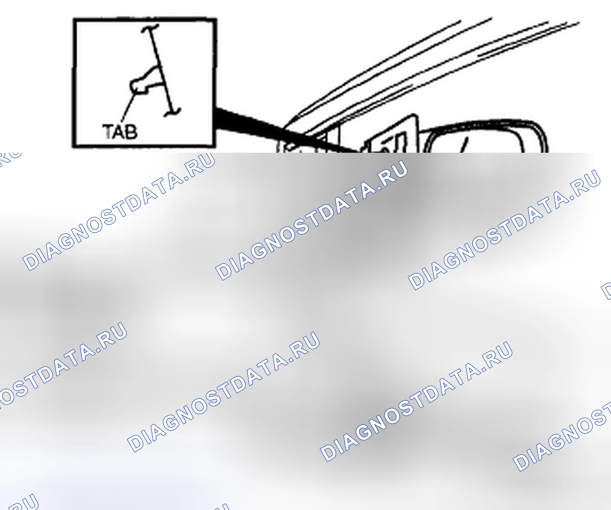 Рис. 54: СНЯТИЕ / УСТАНОВКА СИЛОВОГО ВНЕШНЕГО ЗЕРКАЛА. Mazda CX-7 I