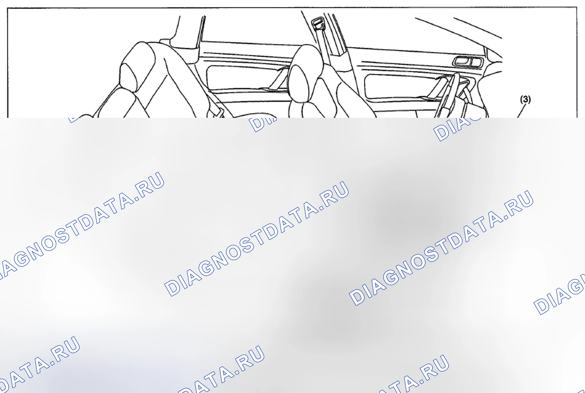 Рис. 245: РАСПОЛОЖЕНИЕ. Subaru Impreza GH