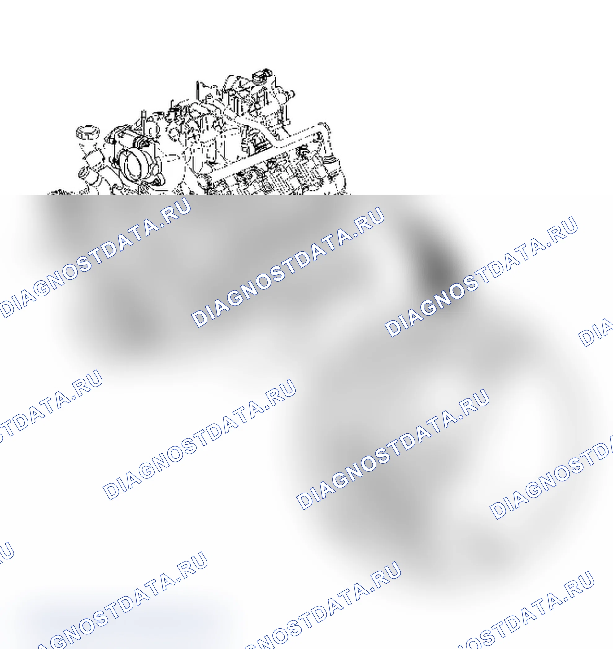 Рис. 356: Идентификация двигателя. Chevrolet Silverado 1500 