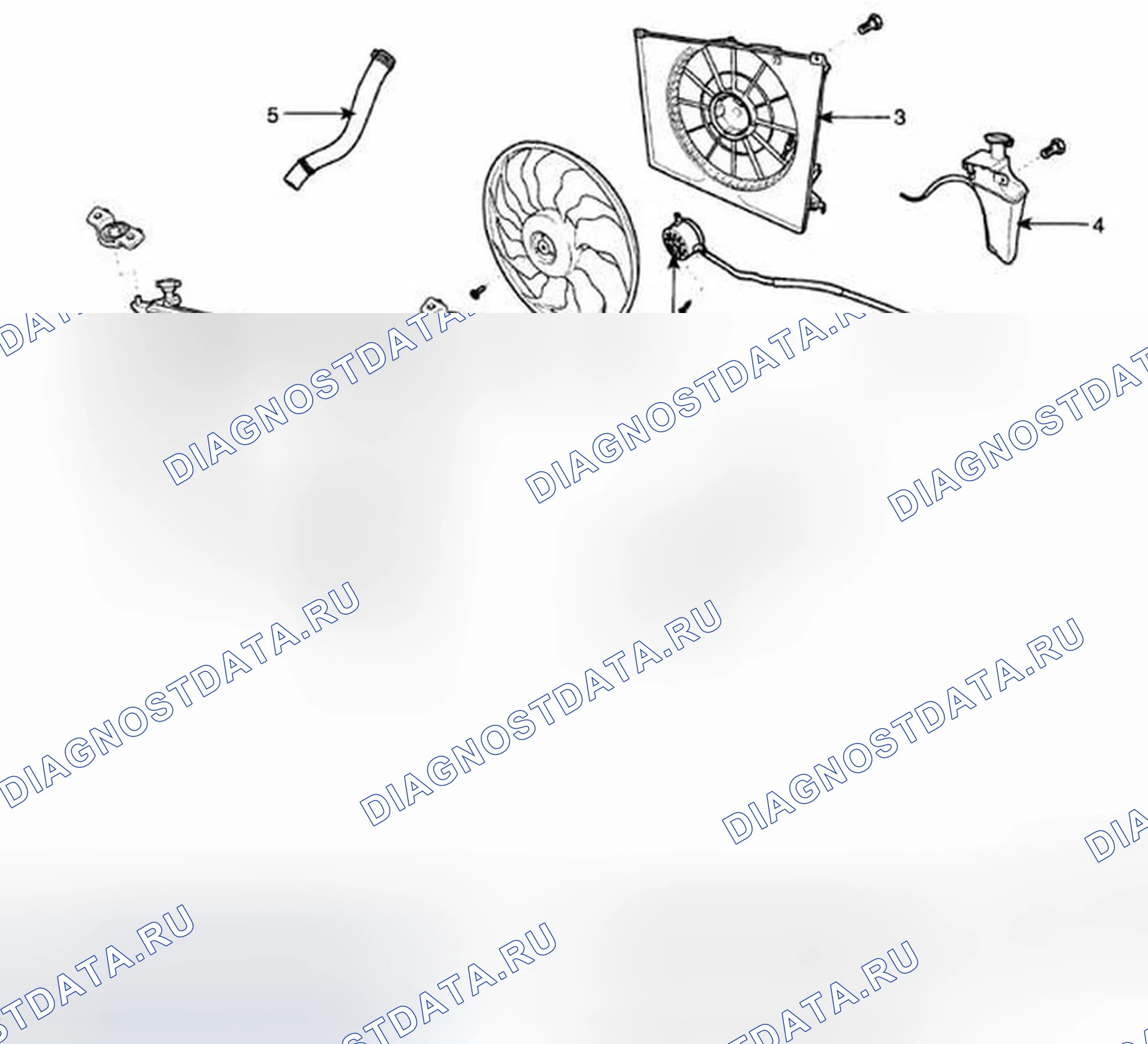 Рис. 1: Компоненты. Hyundai Genesis I