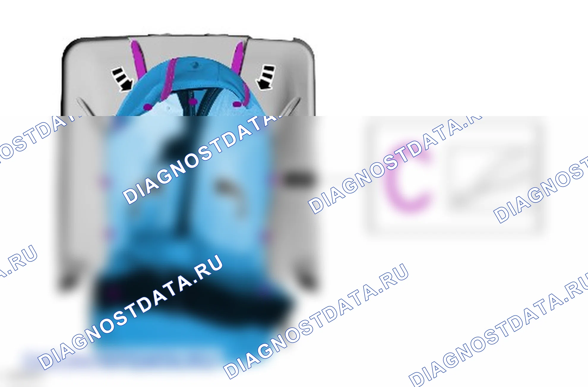 Как снять и установить чехол спинки сиденья второго ряда. Ford Galaxy III