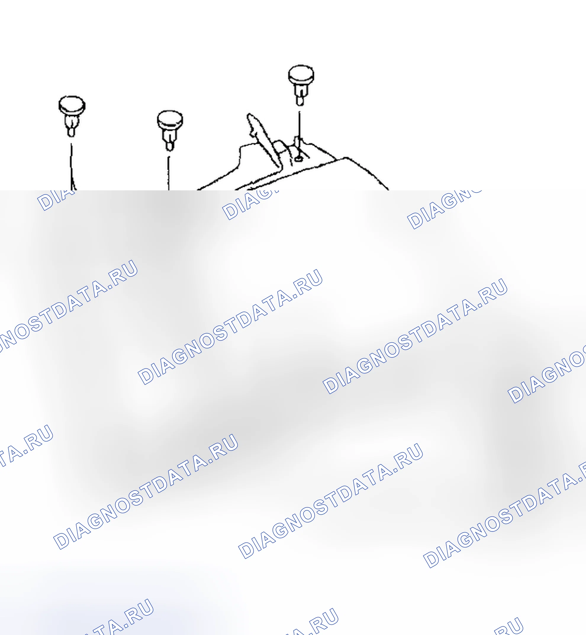 Рис. 84: ДЕМОНТАЖ. Subaru Impreza GD/GC/GG рестайлинг