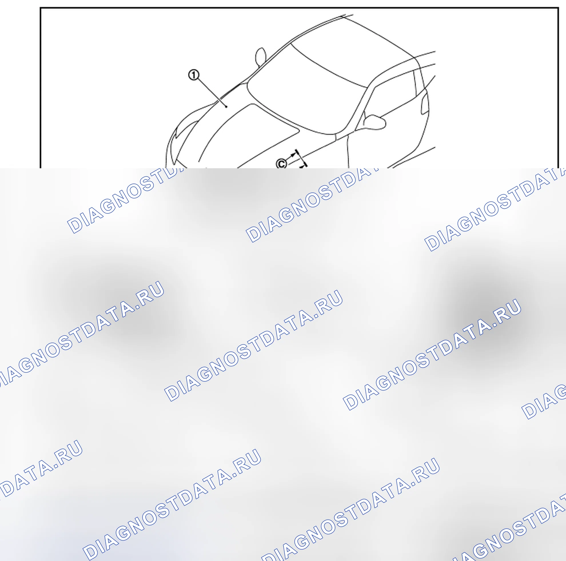 Рис. 54: КАПОТ В СБОРЕ: Регулировка. Honda MDX I