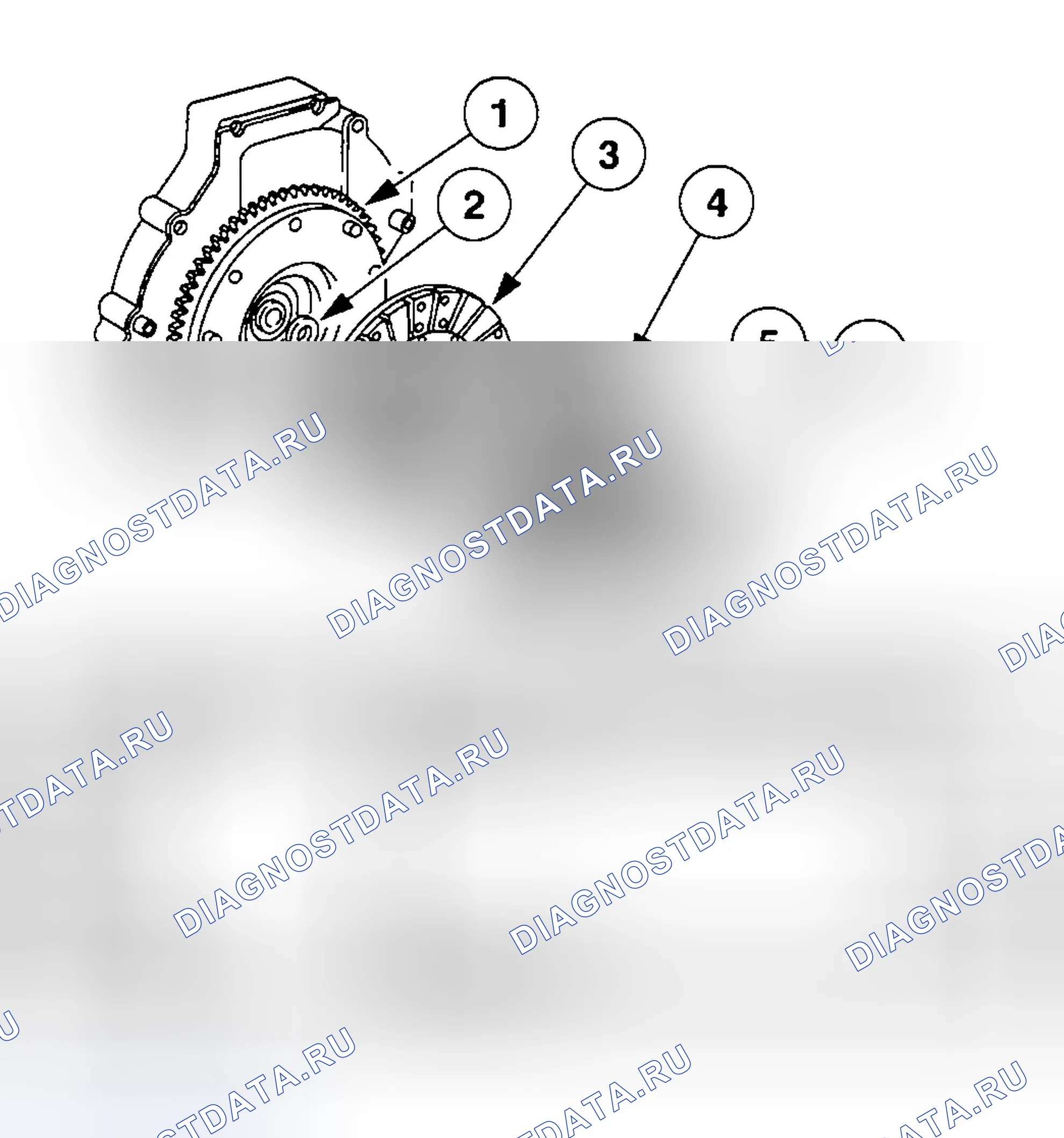 Рис. 1: 5.4L, 6.0L, 6.8L (F450 / F550). Ford Pickup F150 