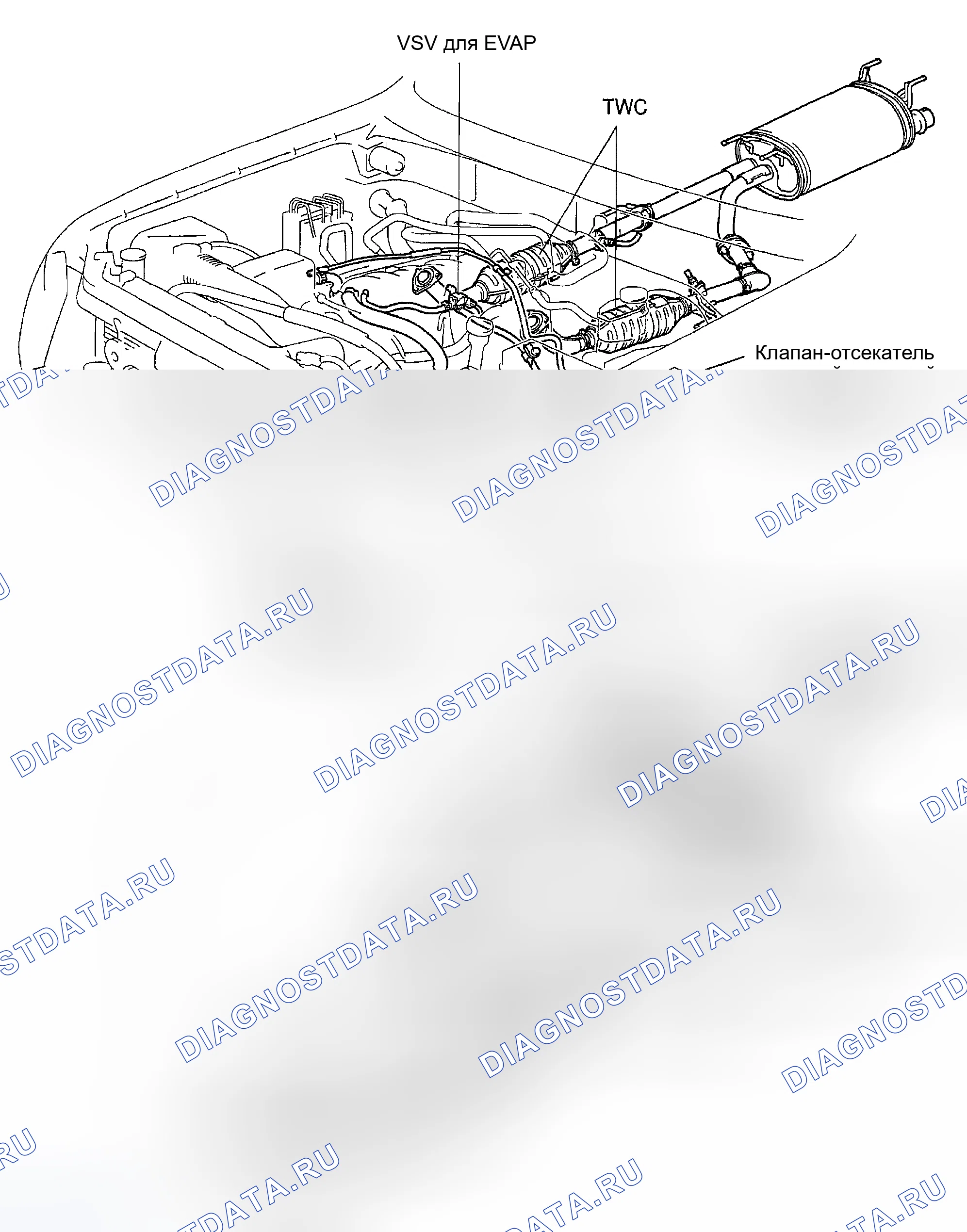 Рис. 16: РАСПОЛОЖЕНИЕ. Toyota Sequoia I
