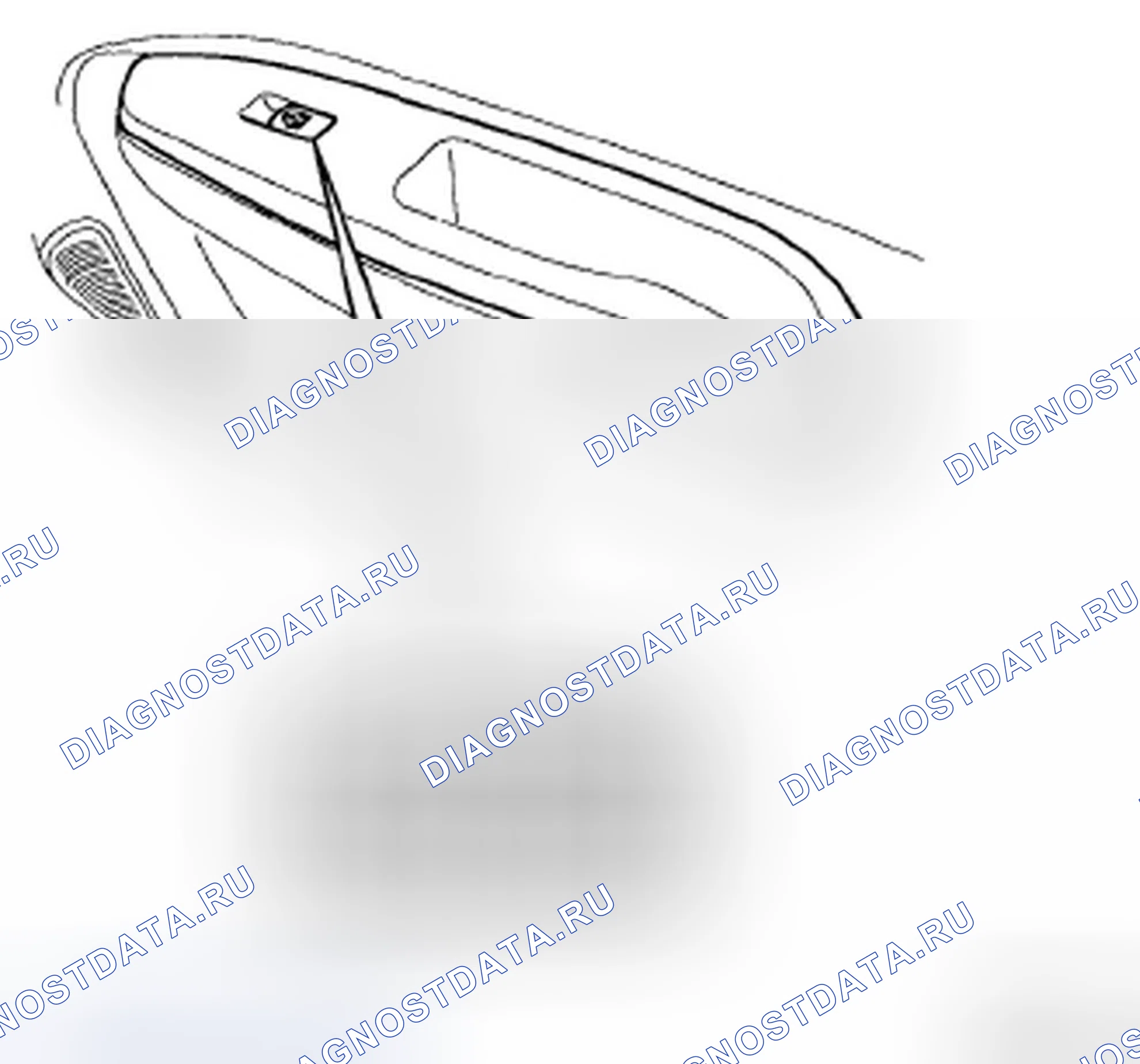 Рис. 10: ПЕРЕКЛЮЧАТЕЛЬ ВСПОМОГАТЕЛЬНОГО / ЗАДНЕГО СТЕКЛОПОДЪЕМНИКА. Hyundai Accent III