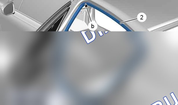 Снятие - установка: уплотнители проема на входе в распашные двери — c4cg0f0d. Peugeot 508 I