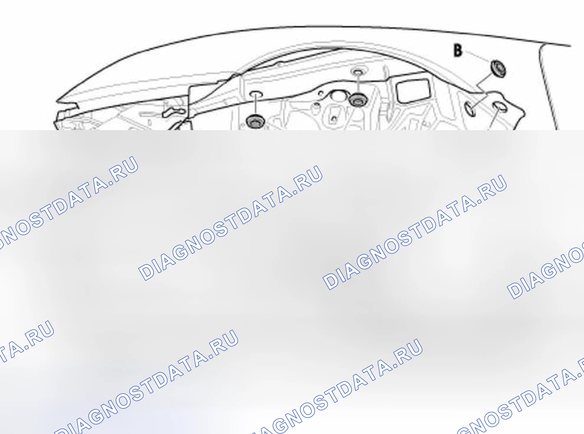 Рис. 9: Сторона передней части транспортного средства. Porsche Boxster S 986 рестайлинг