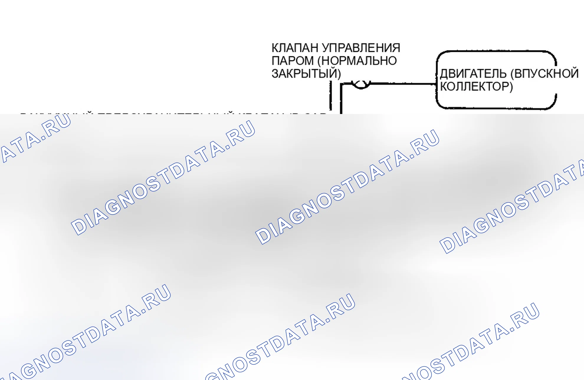 Рис. 362: Компоненты EVAP. Ford Cab & Chassis F350 