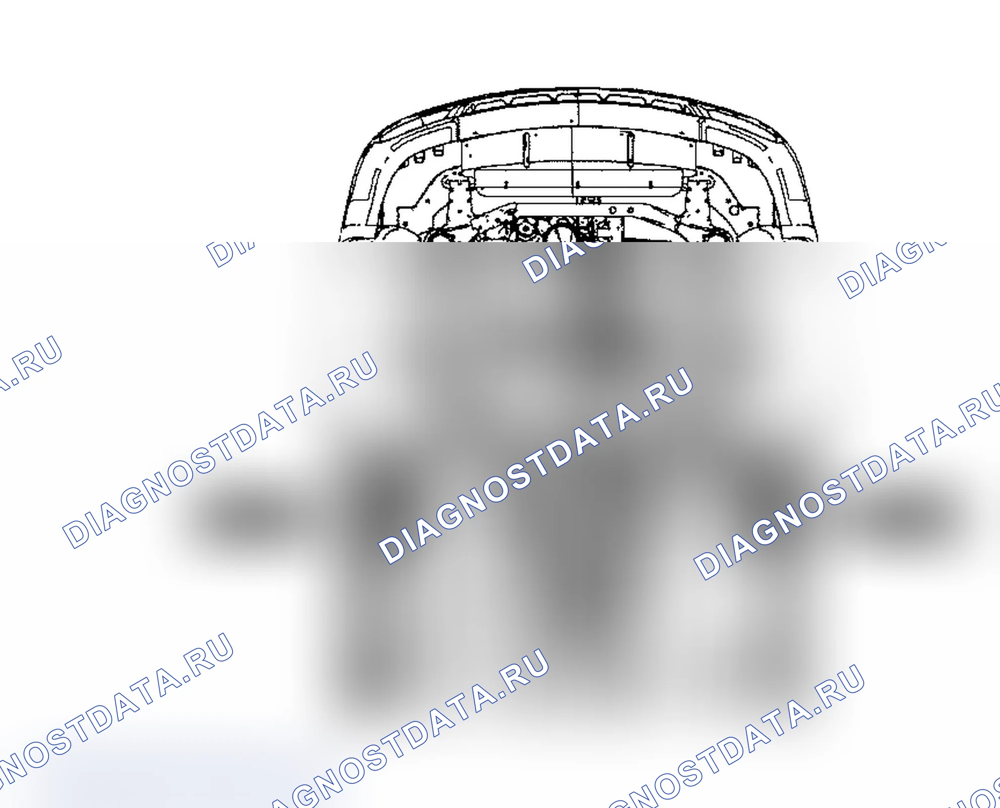 Рис. 1: Точки домкрата. Ford Five Hundred I