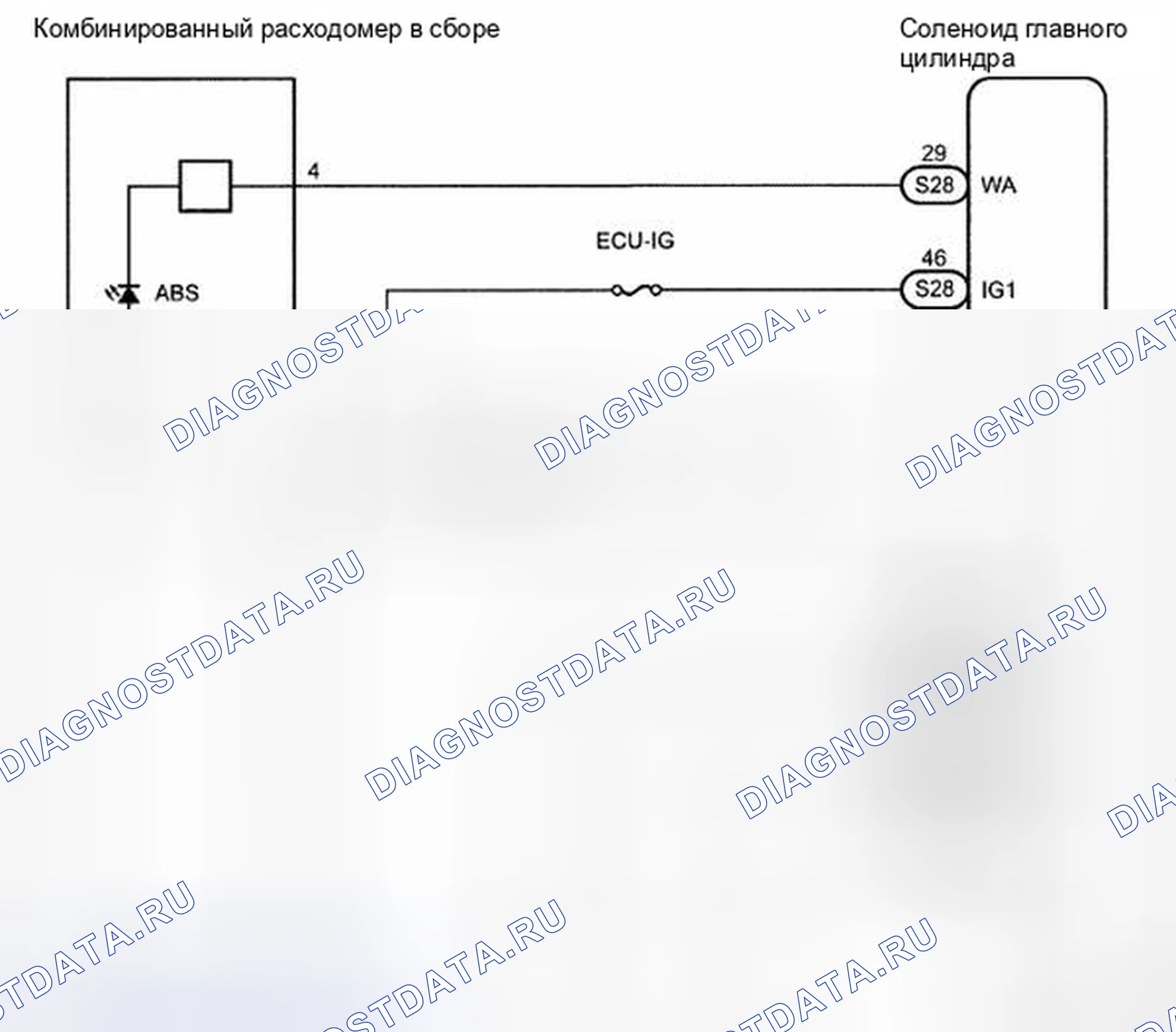 Рис. 24: электросхема. Toyota 4Runner IV рестайлинг
