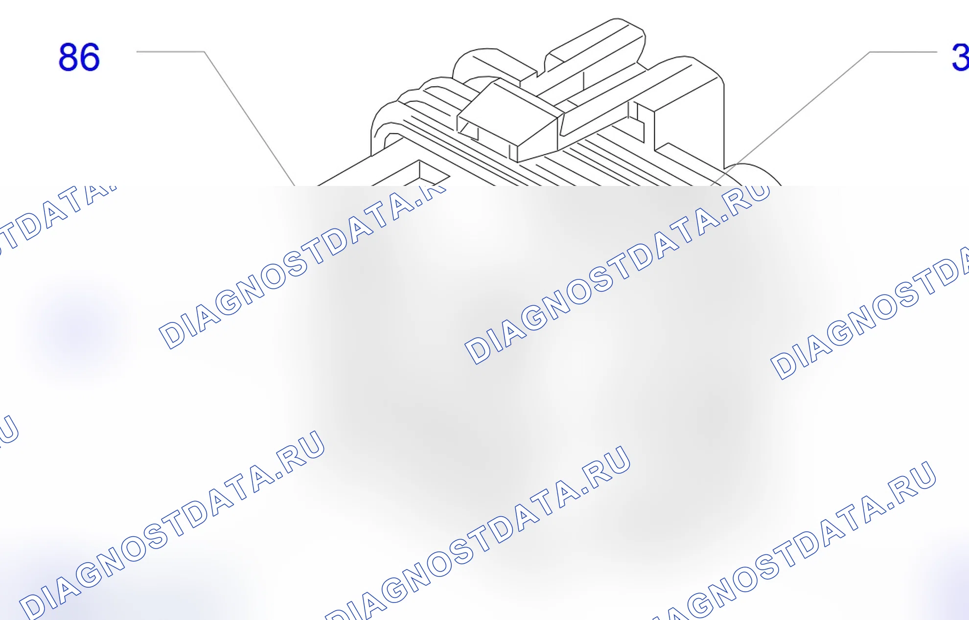 Распиновка разъёма K220. Opel Sintra I