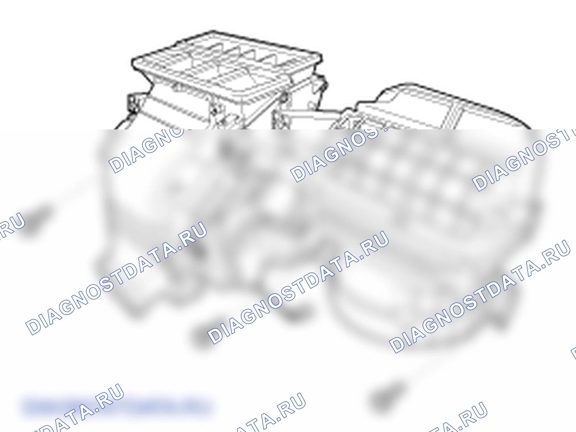 Замена блока отопителя. Hyundai Santa Fe CM