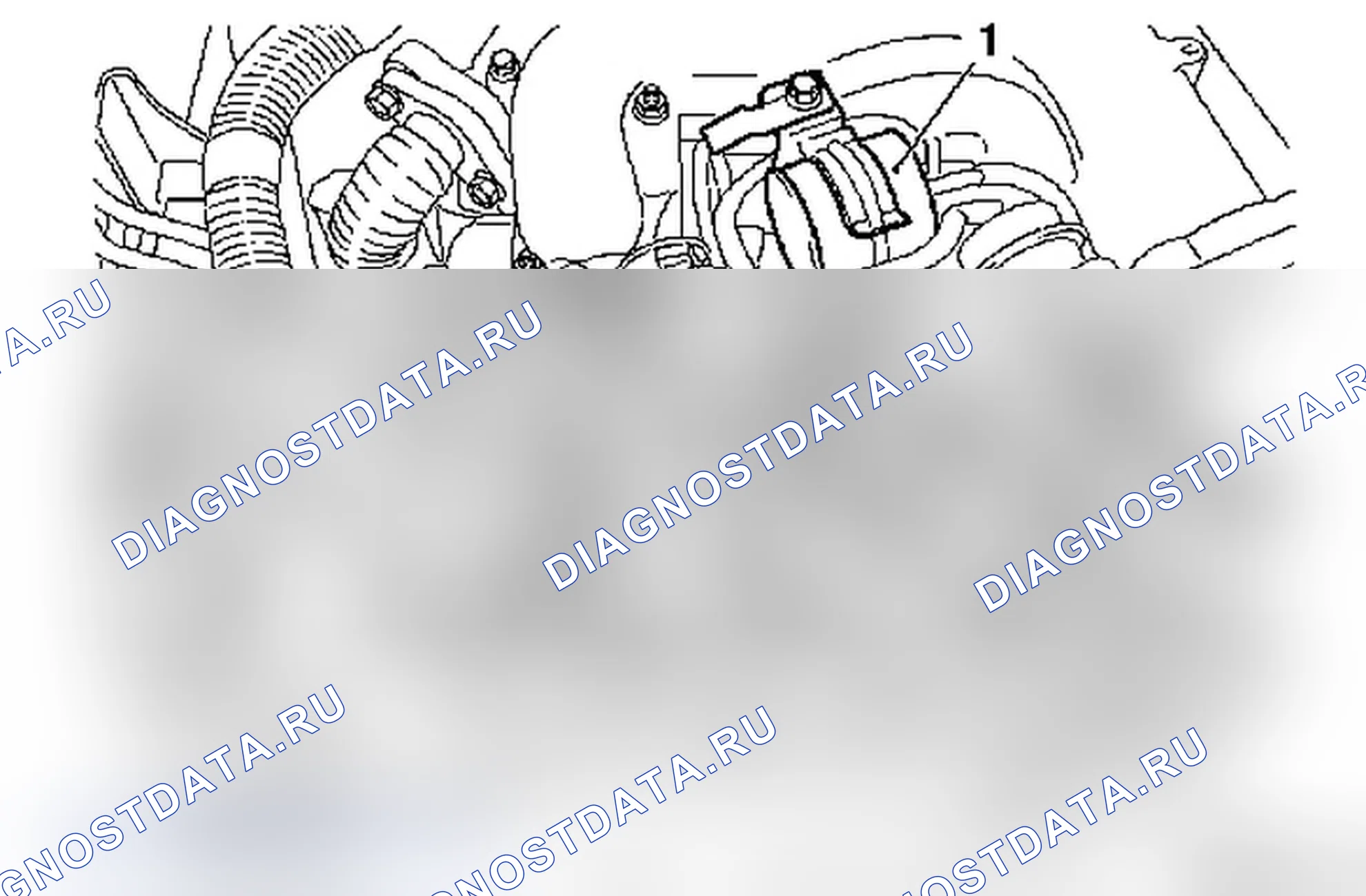 Замена вакуумного баллона (Y 30 DT, правостороннее управление, с кондиционером). Opel Vectra C