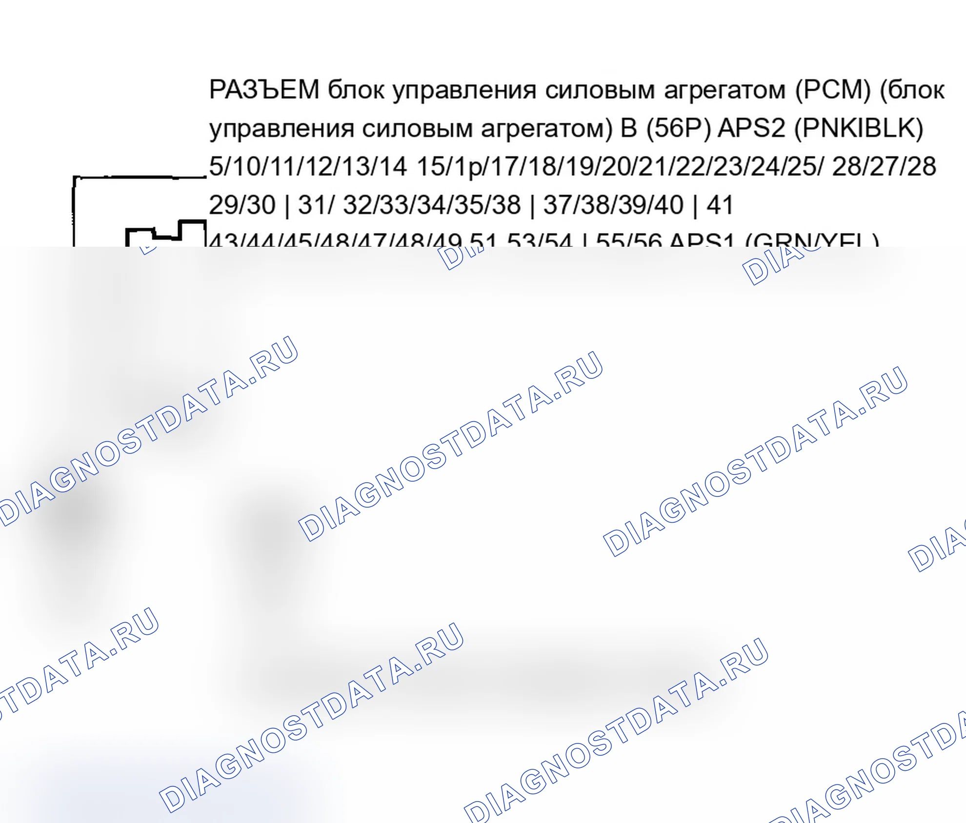 Рис. 239: P2138 расшифровка кода ошибки: Неправильная корреляция напряжения датчика APP A/B (датчик положение дроссельной заслонки D/E). Acura MDX I