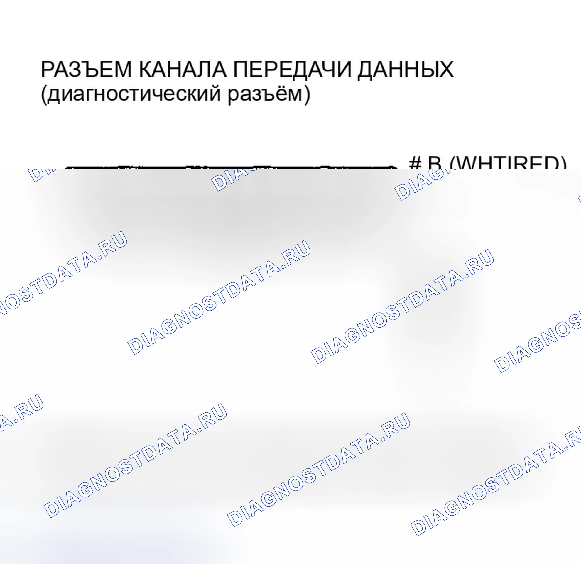 Рис. 485: Устранение неполадок в цепи диагностический разъём. Honda Civic VII рестайлинг