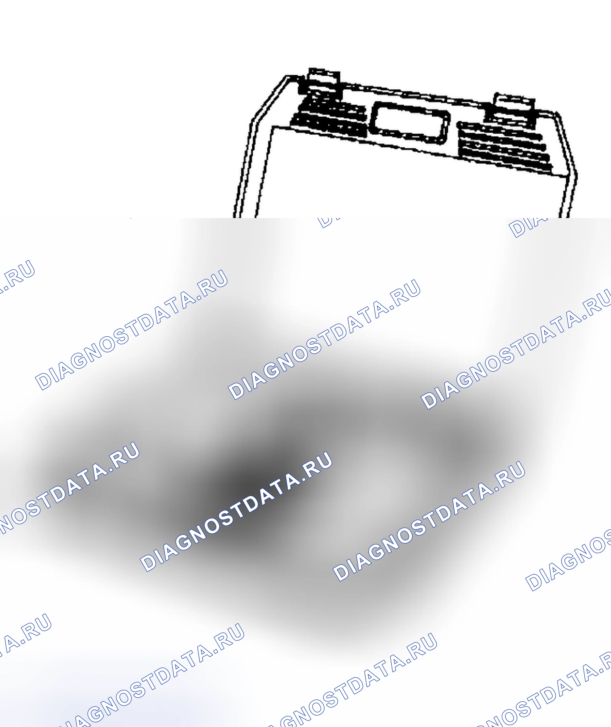Рис. 846: СЧИТЫВАНИЕ расшифровка кода ошибки. Subaru Legacy BE/BH/BT