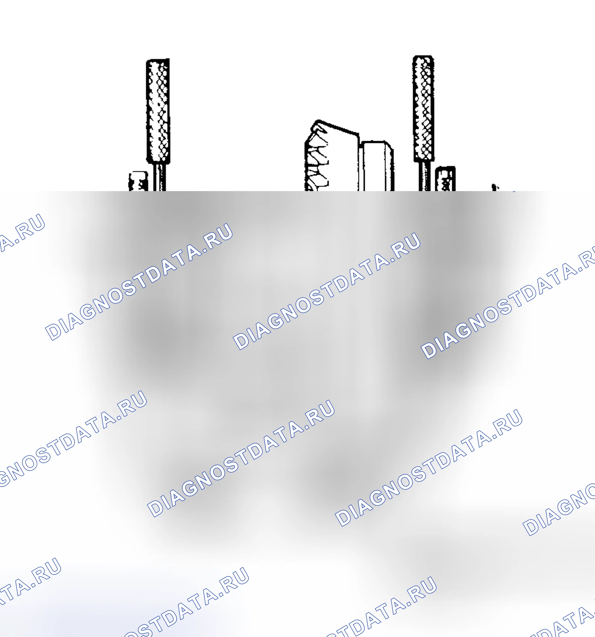Рис. 15: Установка и регулировка (1041). Volvo 940 I