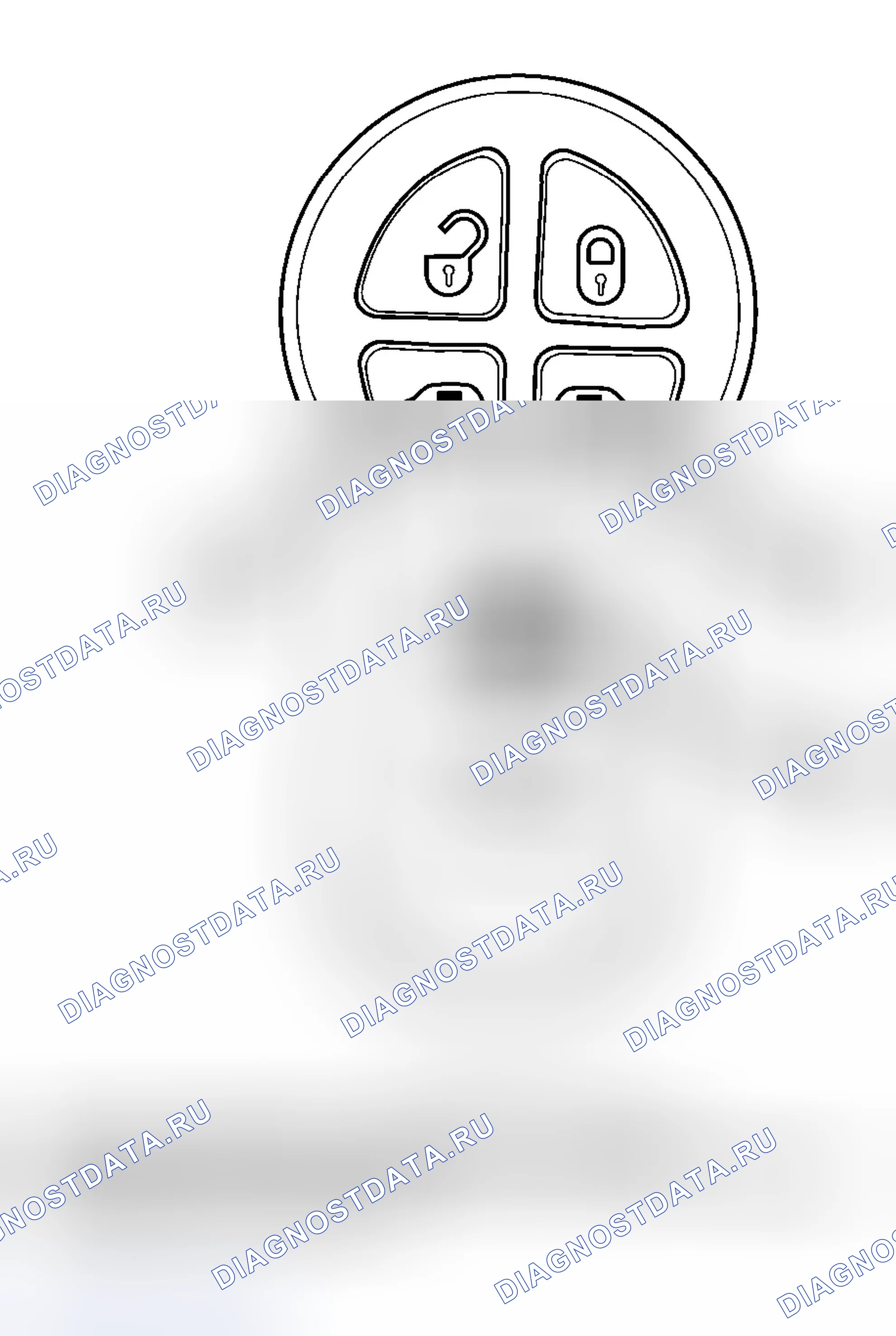 Рис. 50: СИСТЕМА ДИСТАНЦИОННОГО ВВОДА БЕЗ КЛЮЧА. Dodge Grand Caravan IV