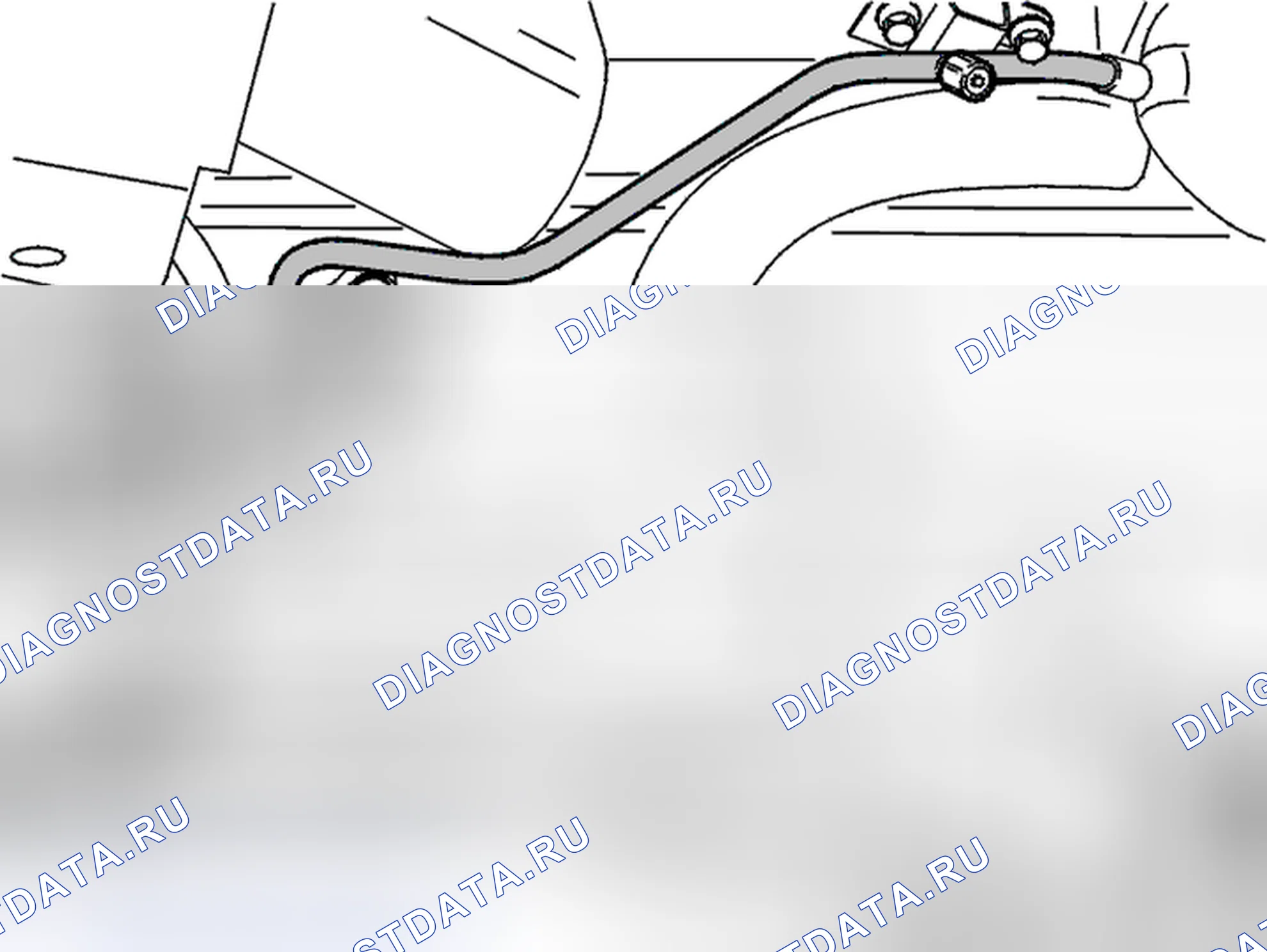 Рис. 135: Дренирование. Volvo V40 I рестайлинг
