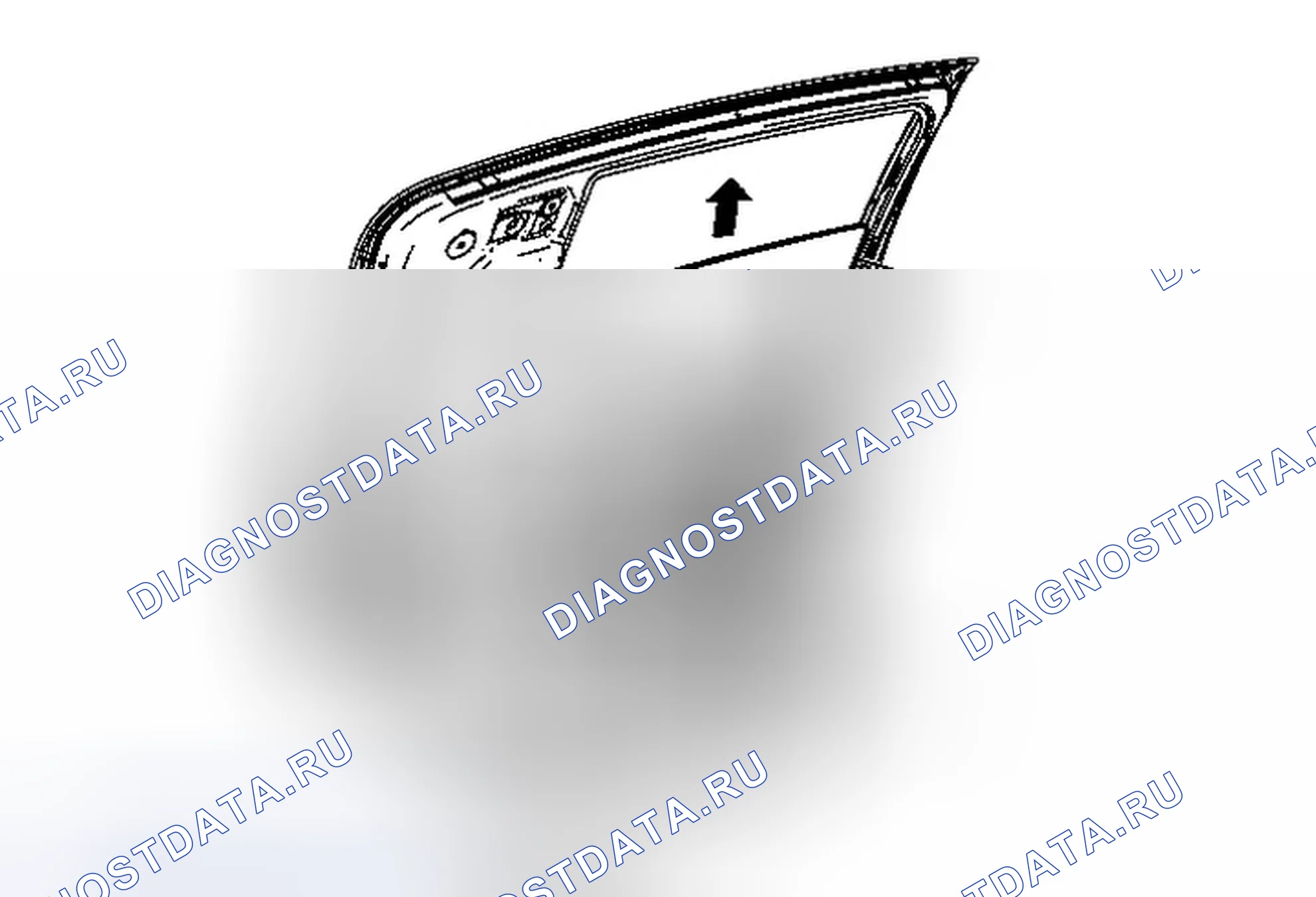 Рис. 5: Замена окна задней боковой двери. Chevrolet Spark M300