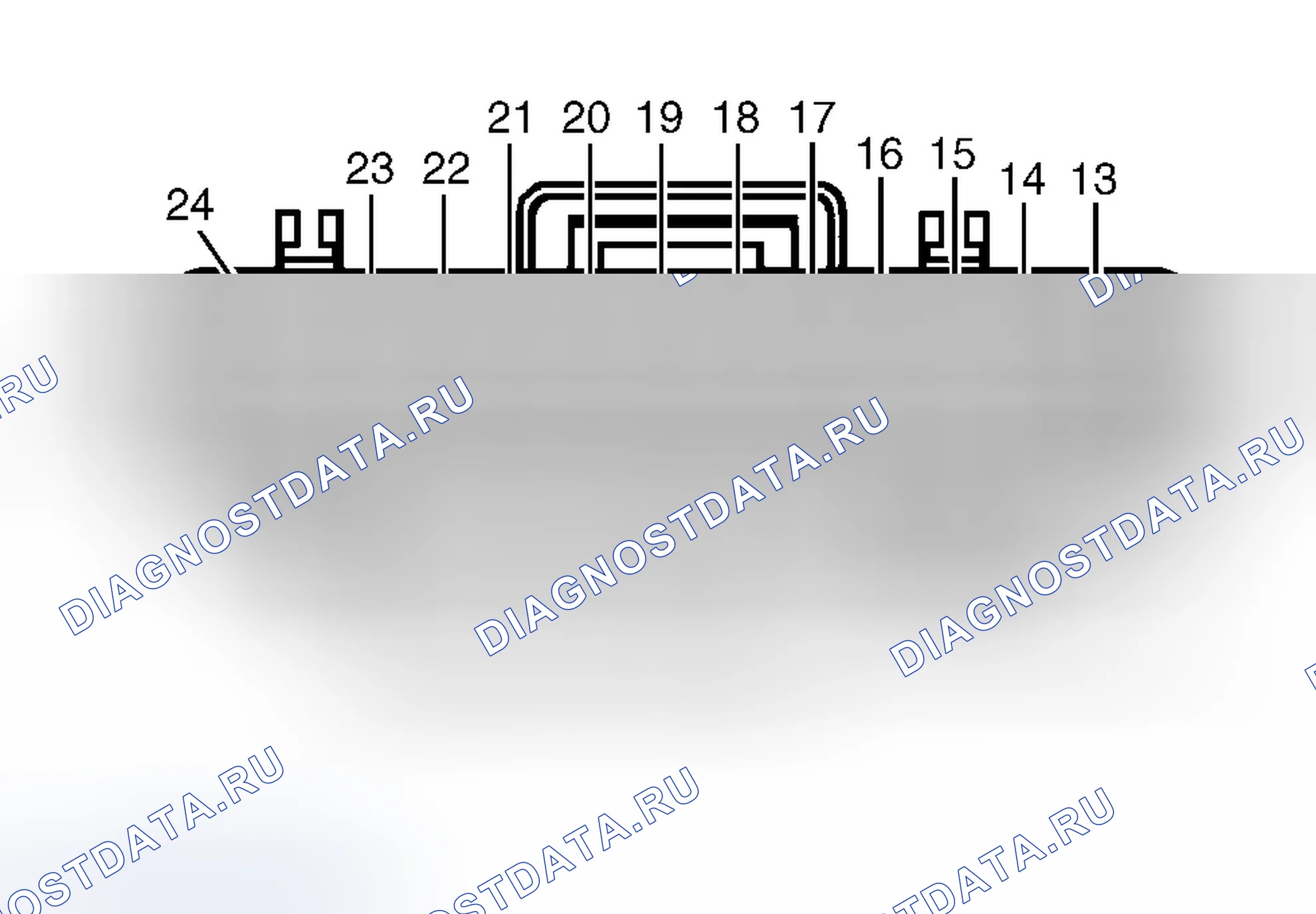 Рис. 2: ИДЕНТИФИКАЦИЯ СОЕДИНИТЕЛЯ. Ford Windstar I